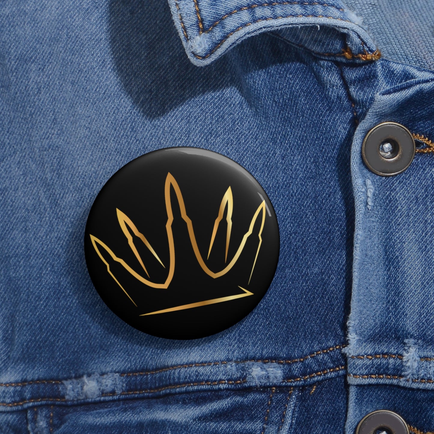 Fancy Crown Button