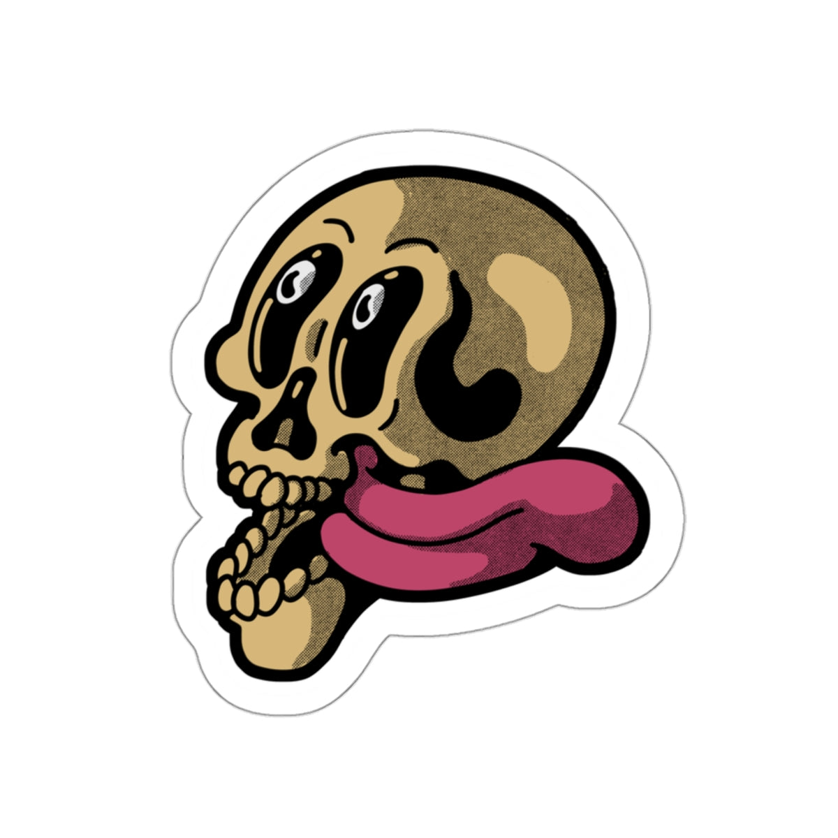 Speeding Death Die-Cut Sticker