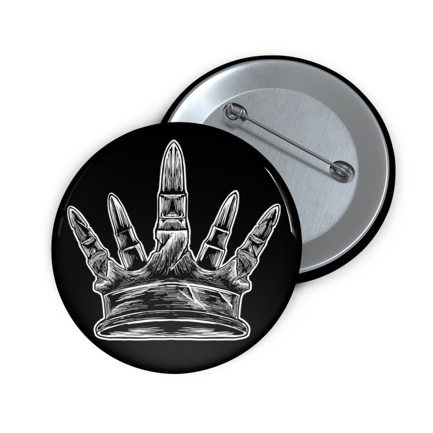 Metal Crown Button