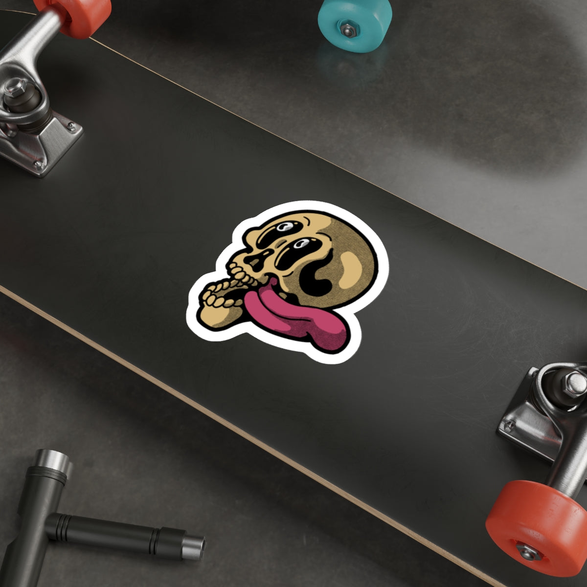 Speeding Death Die-Cut Sticker