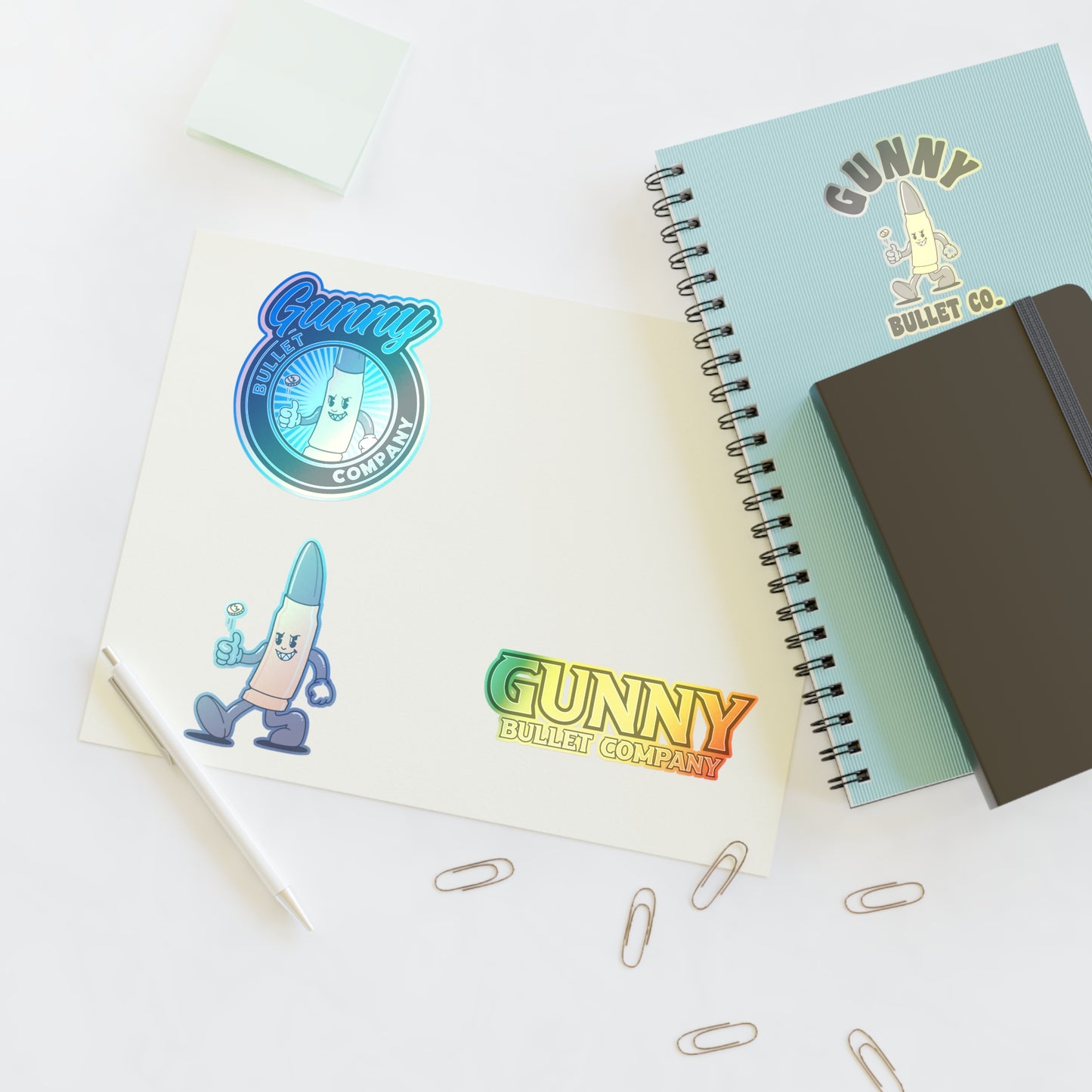 GUNNY Bullet Co. Sticker Sheet