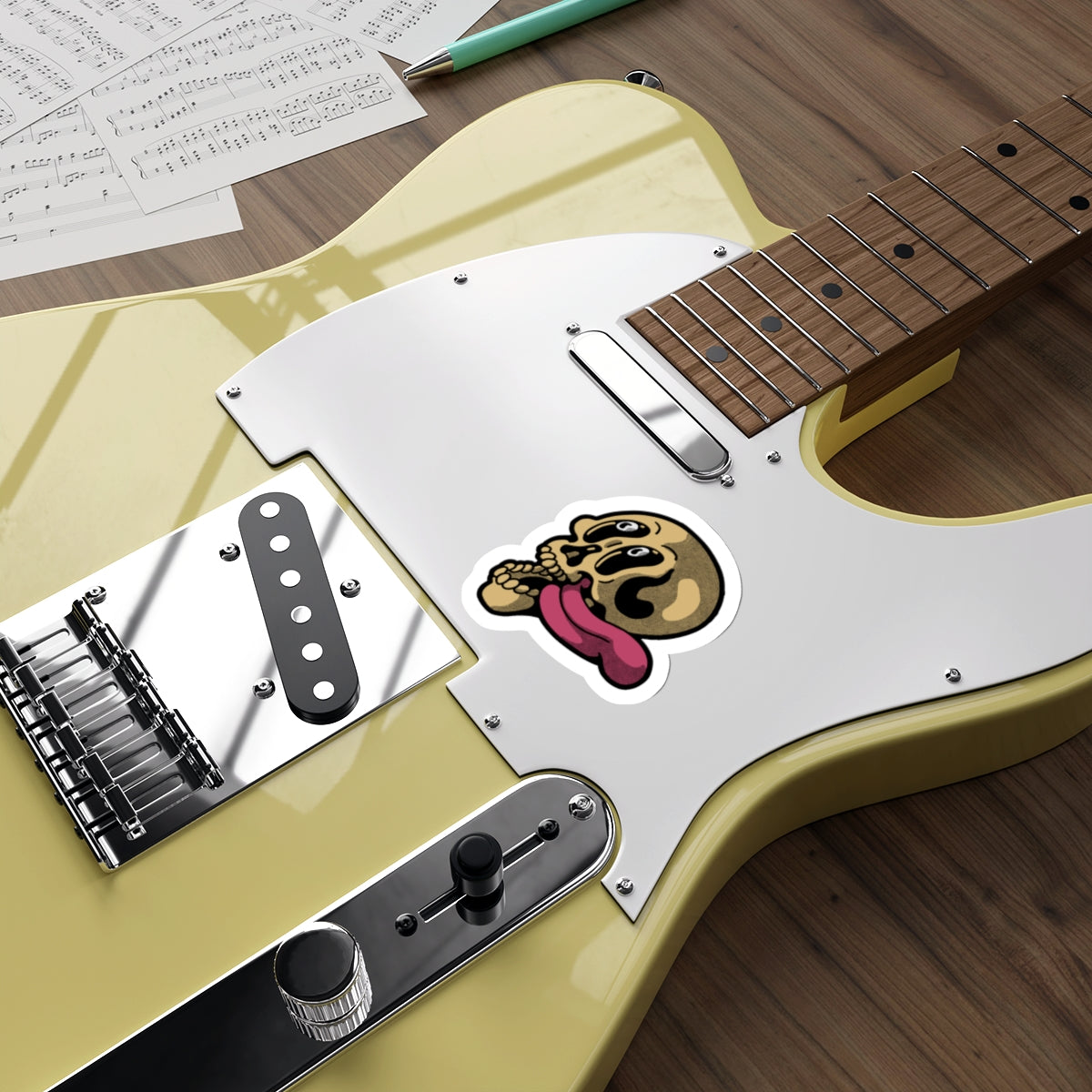 Speeding Death Die-Cut Sticker