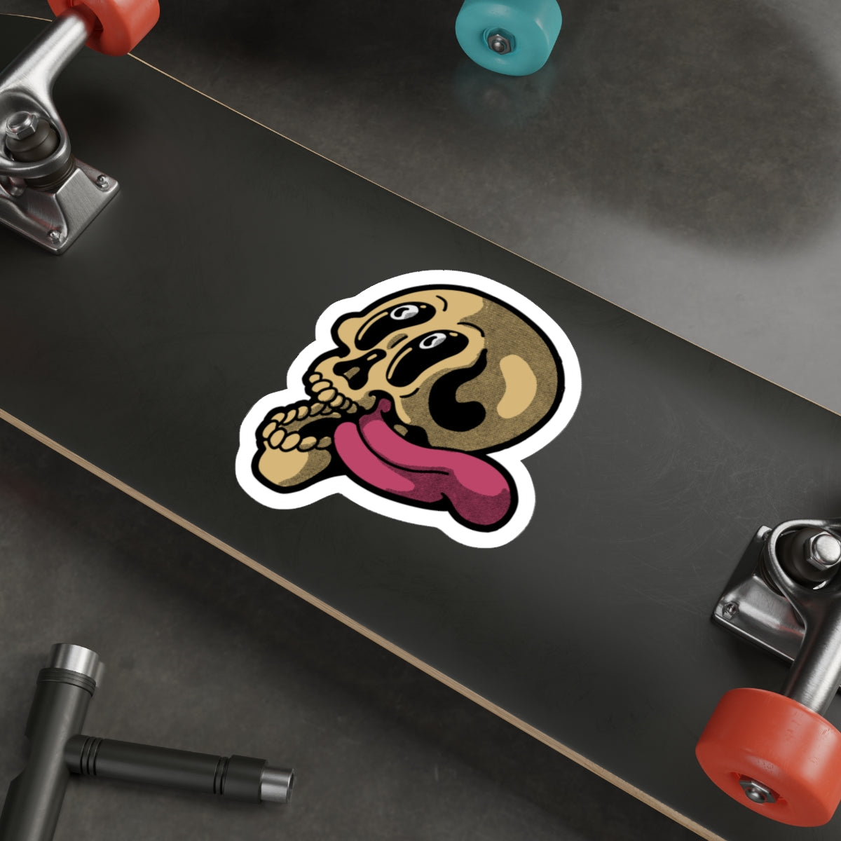 Speeding Death Die-Cut Sticker