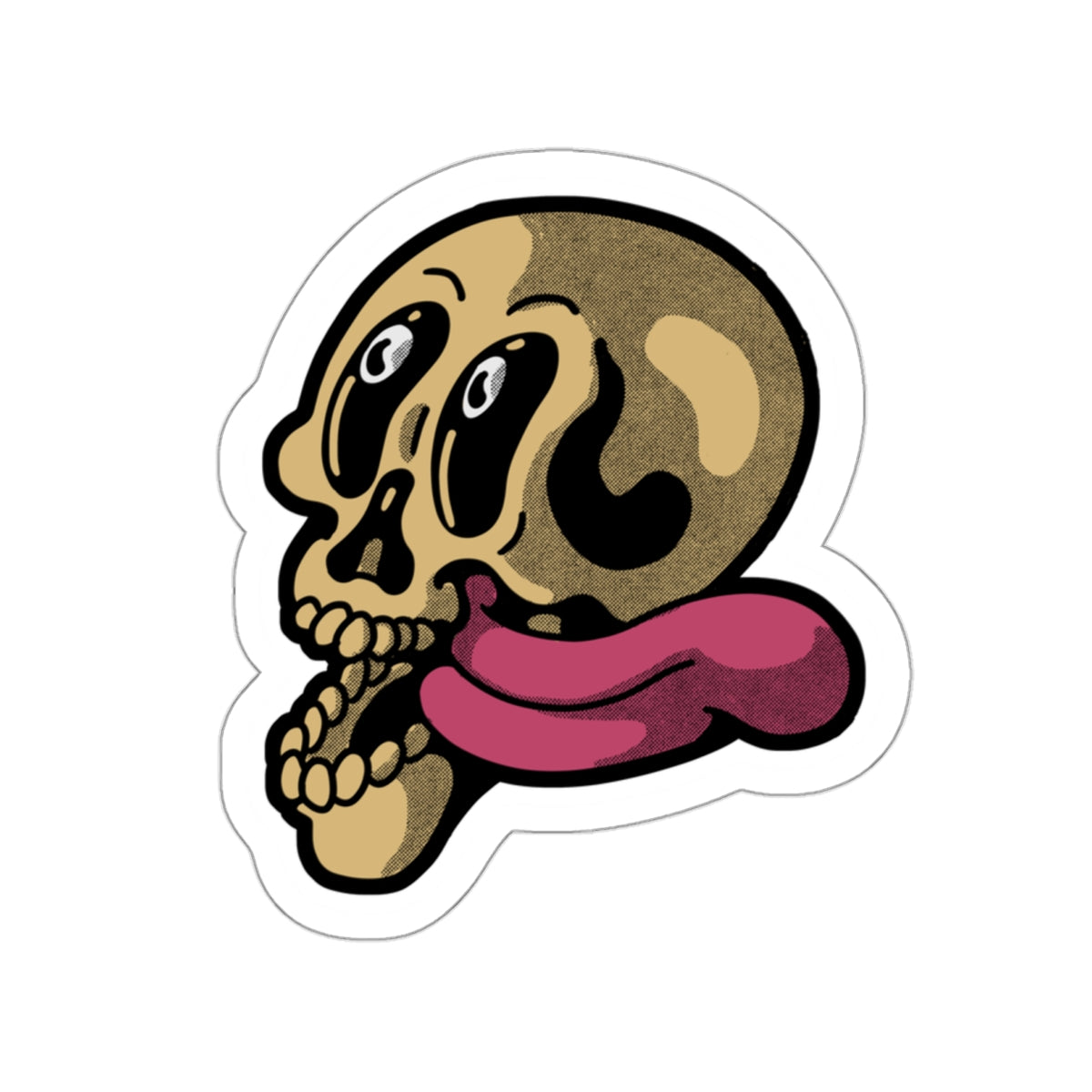 Speeding Death Die-Cut Sticker