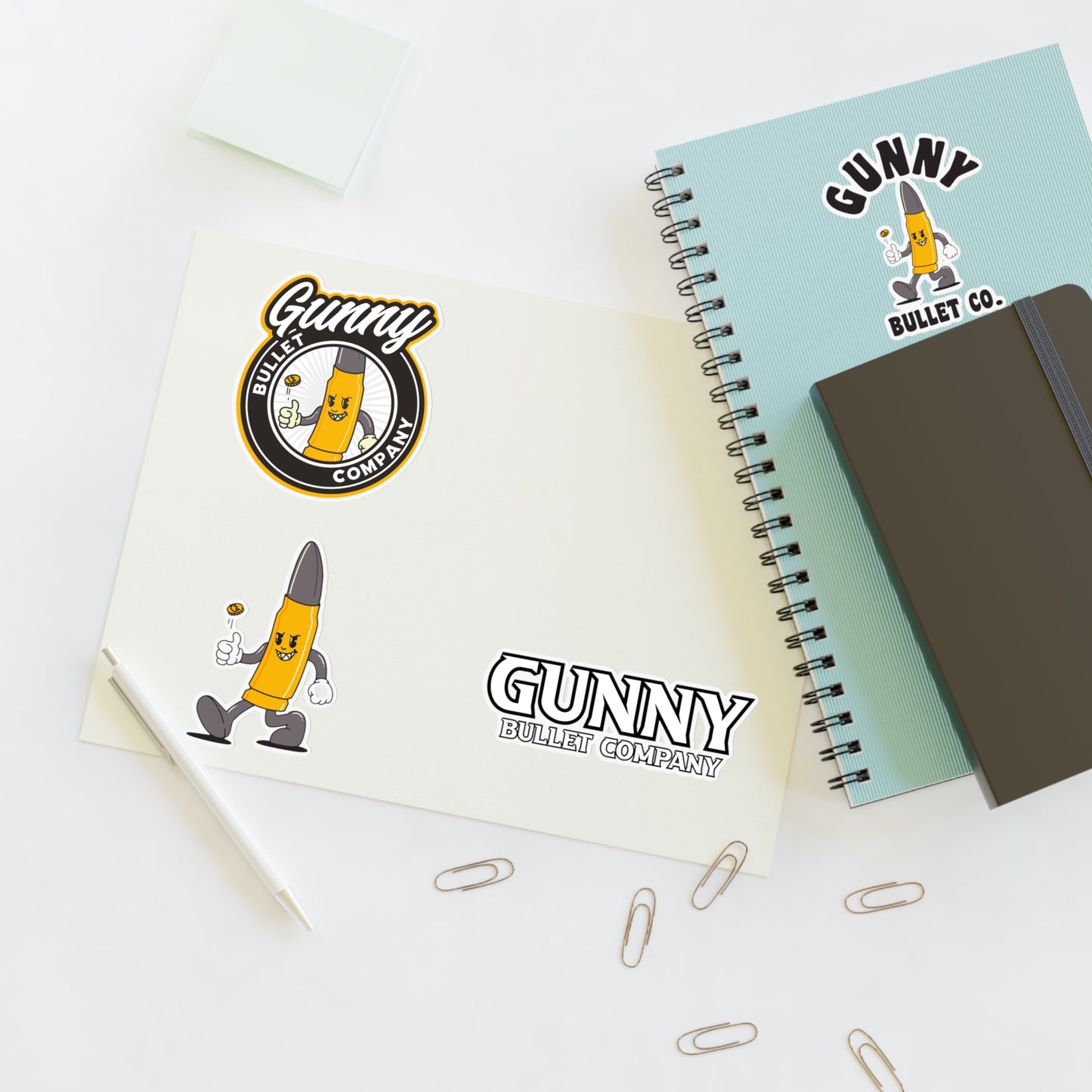 GUNNY Bullet Co. Sticker Sheet