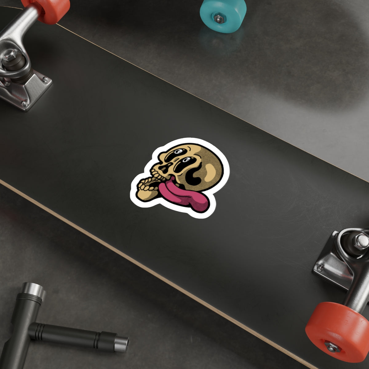 Speeding Death Die-Cut Sticker