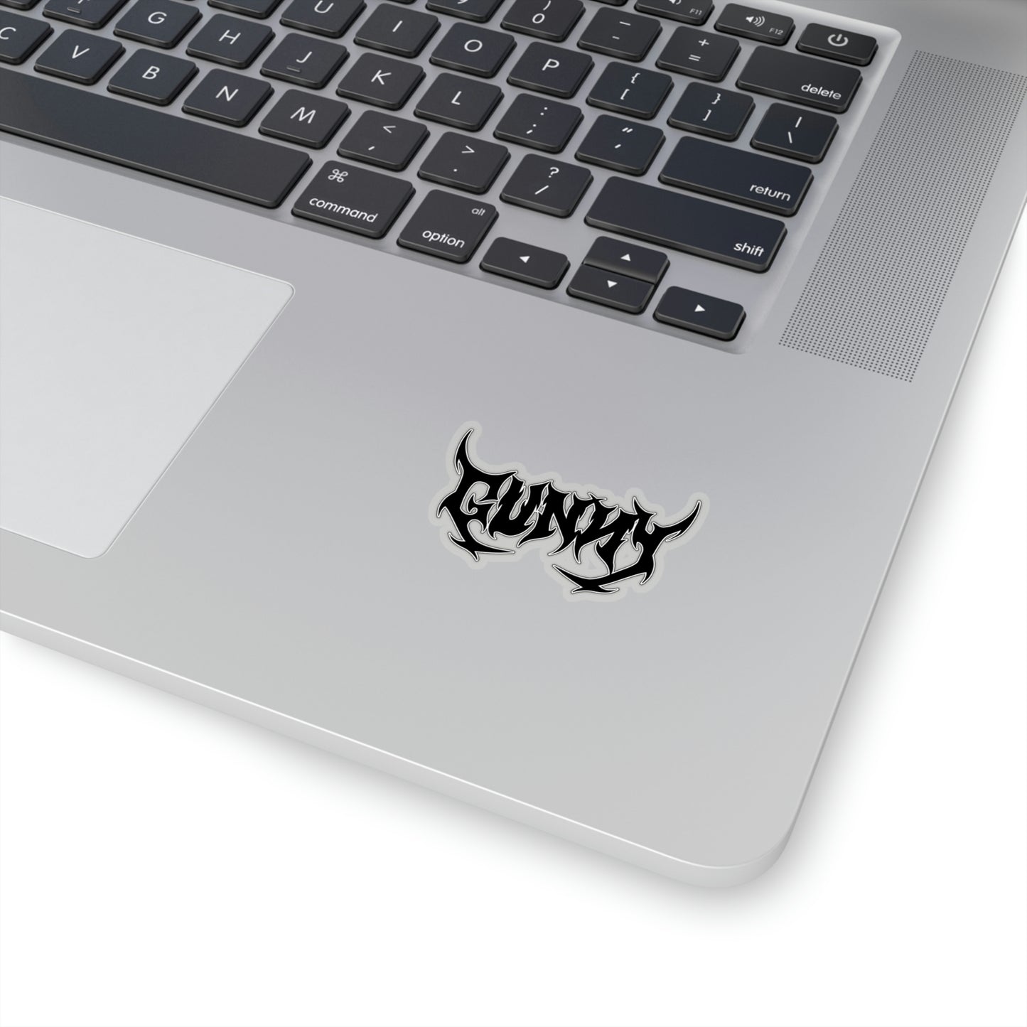 Kiss-Cut GUNNY Metal Sticker
