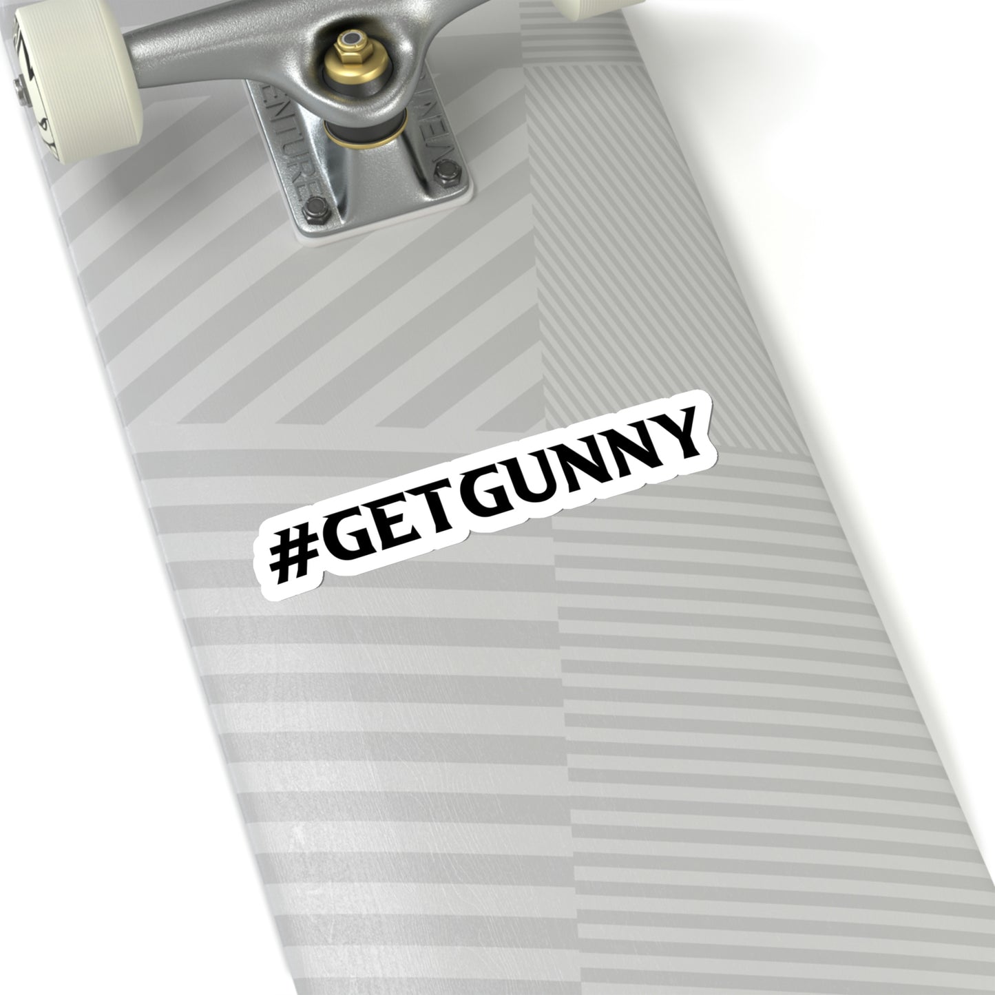 Kiss-Cut #GETGUNNY Sticker