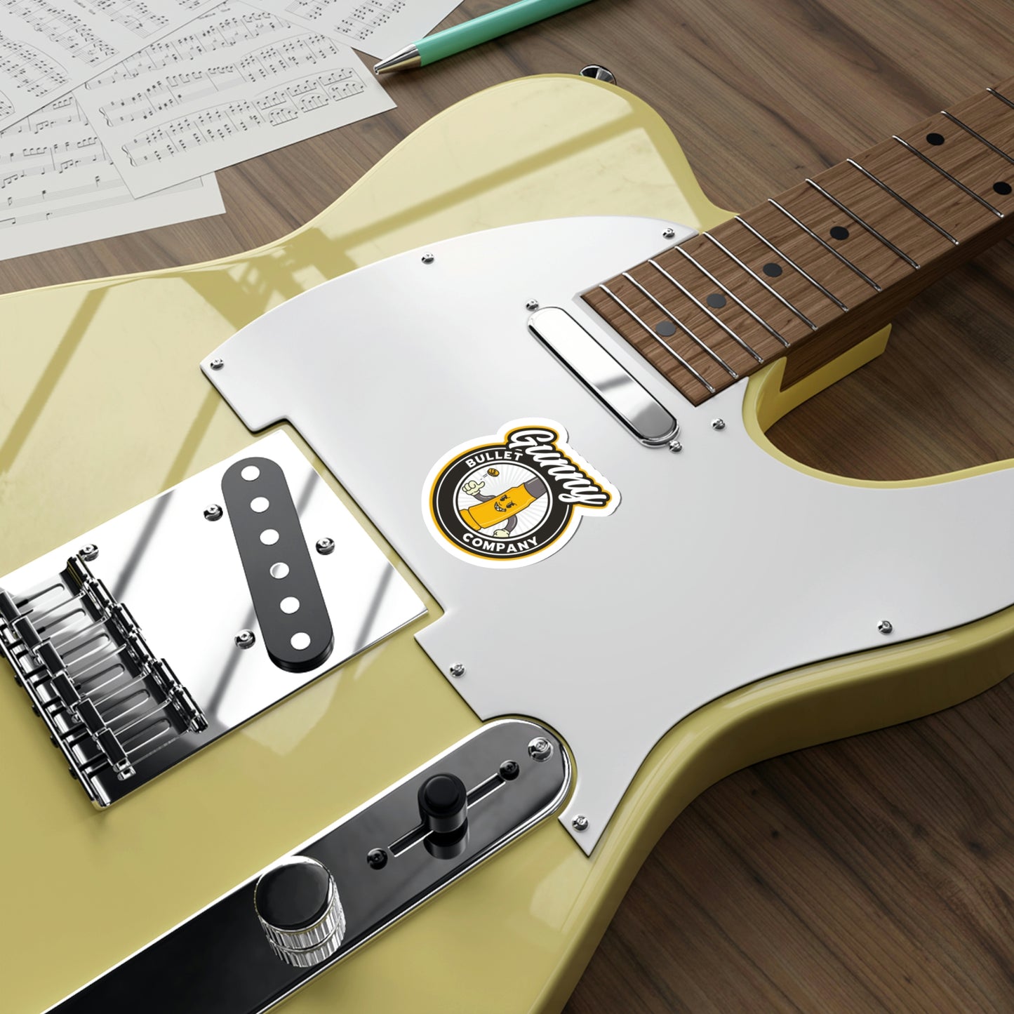 Die-Cut GUNNY Bullet Co. 2 Sticker