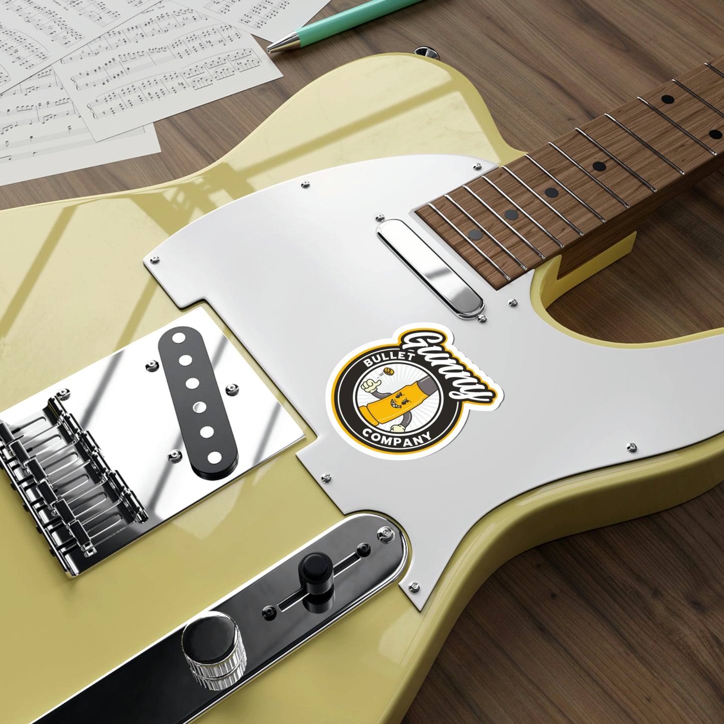 Die-Cut GUNNY Bullet Co. 2 Sticker