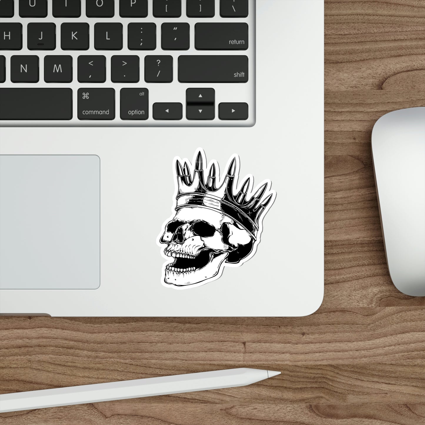 Die-Cut Fallen King Sticker