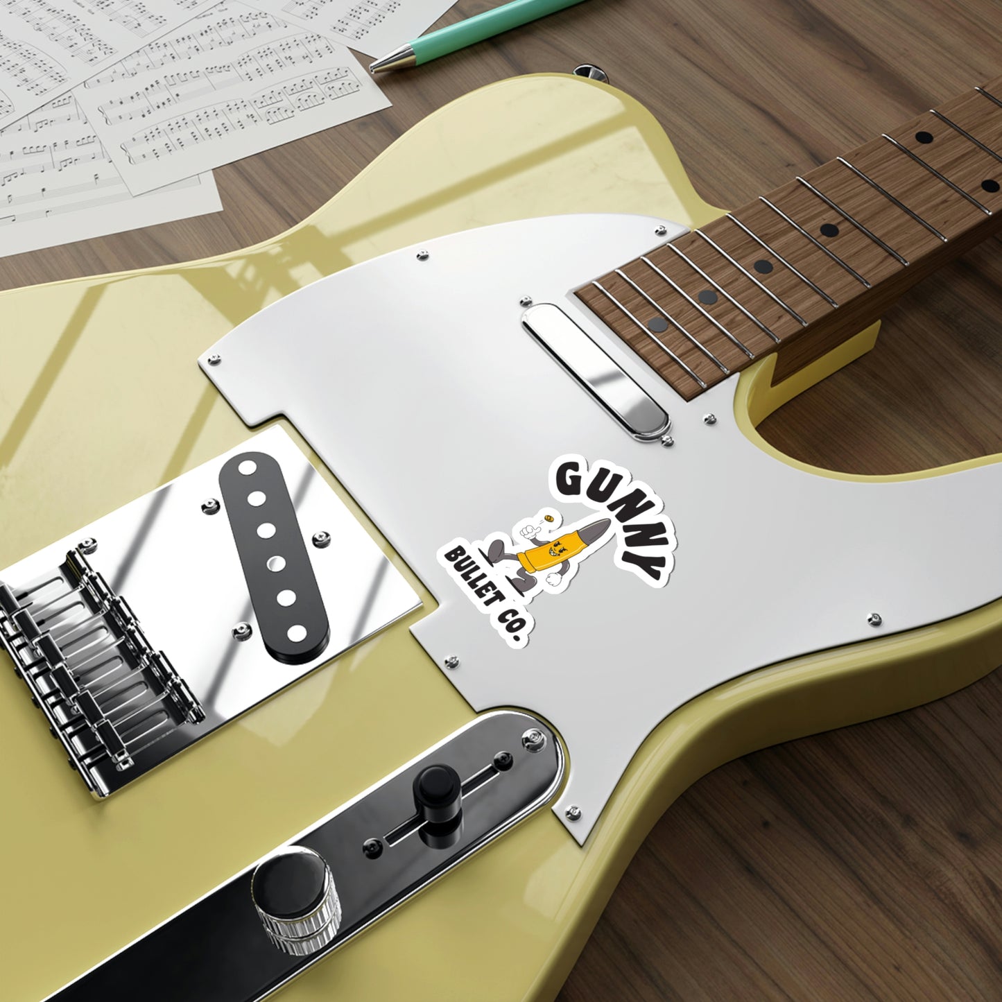 Die-Cut GUNNY Bullet Co. 1 Sticker