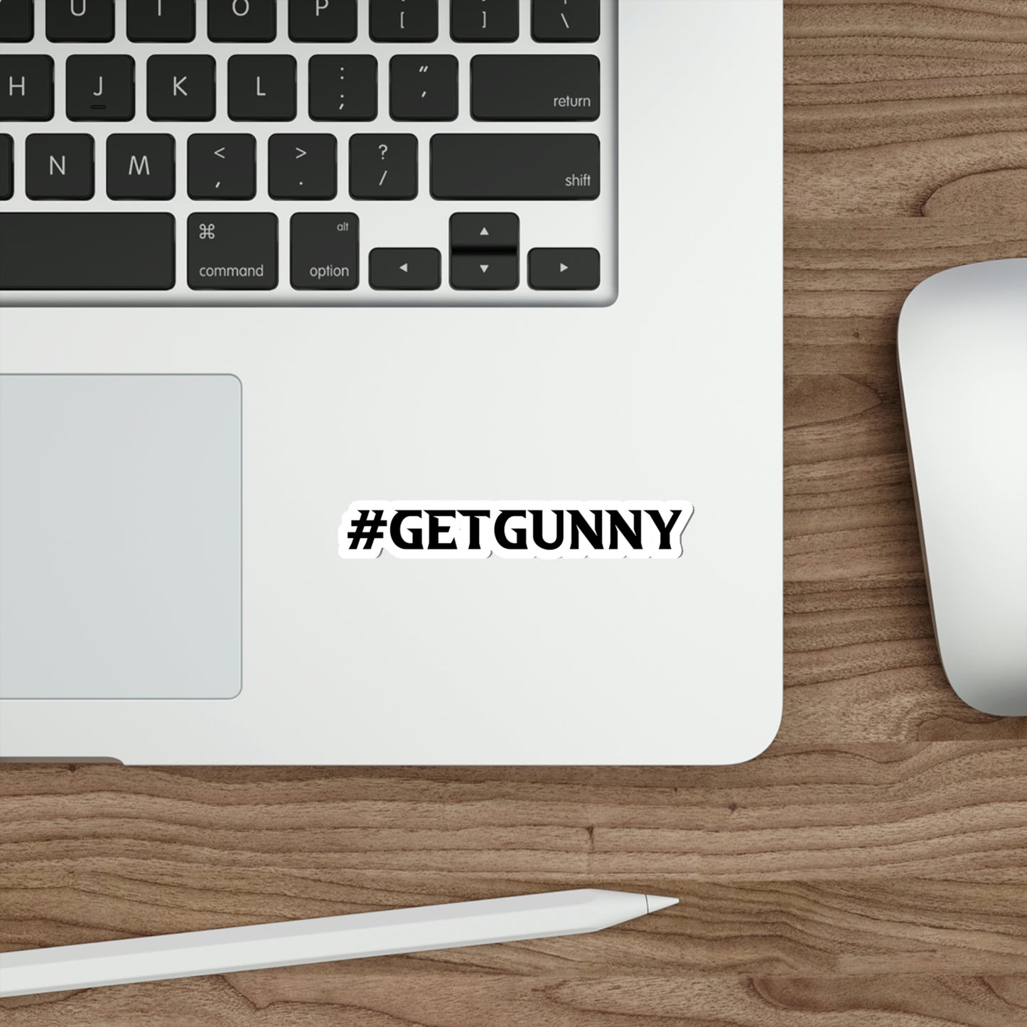 Die-Cut #GETGUNNY Sticker