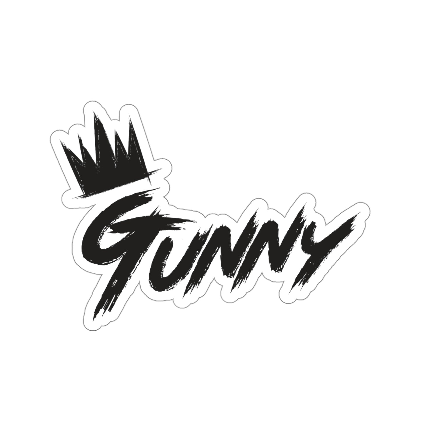 Kiss-Cut GUNNY Tagged Sticker