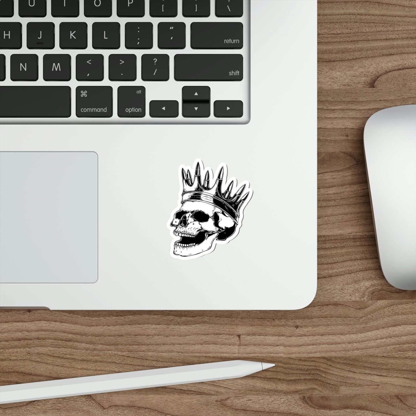 Die-Cut Fallen King Sticker