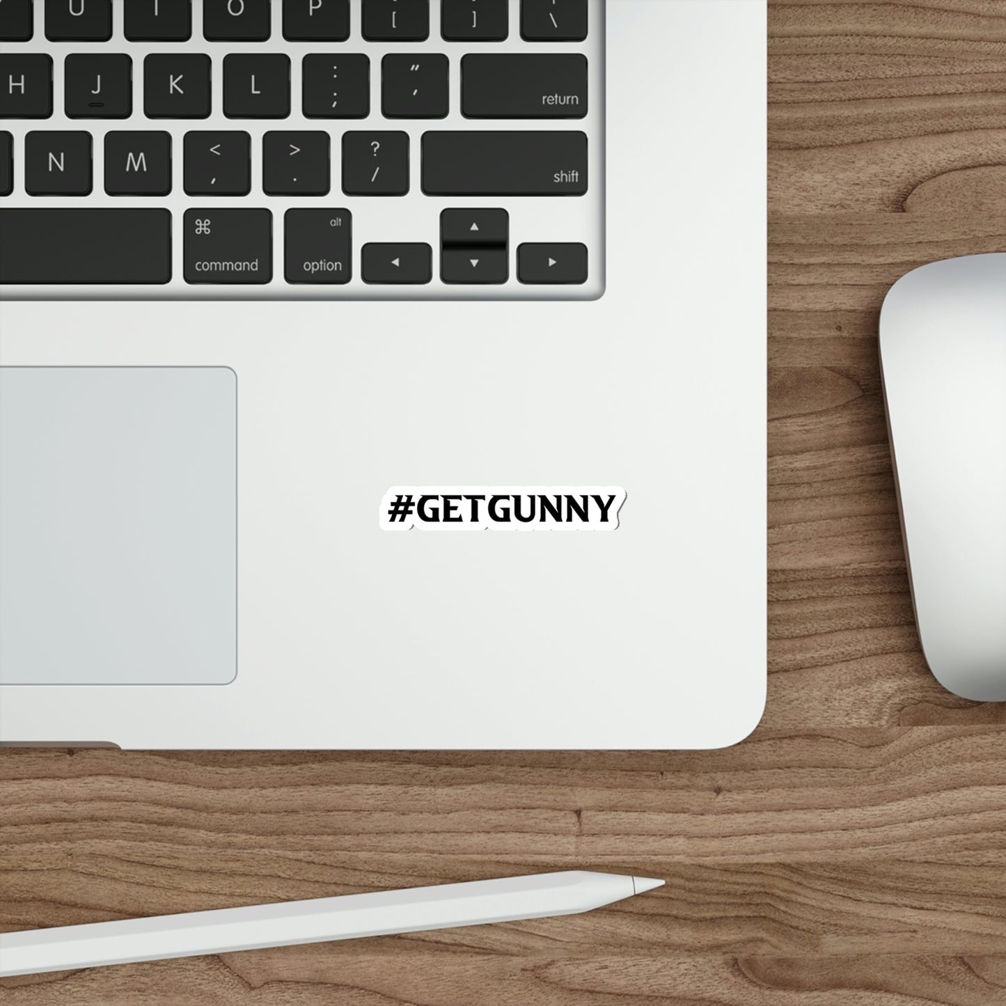 Die-Cut #GETGUNNY Sticker