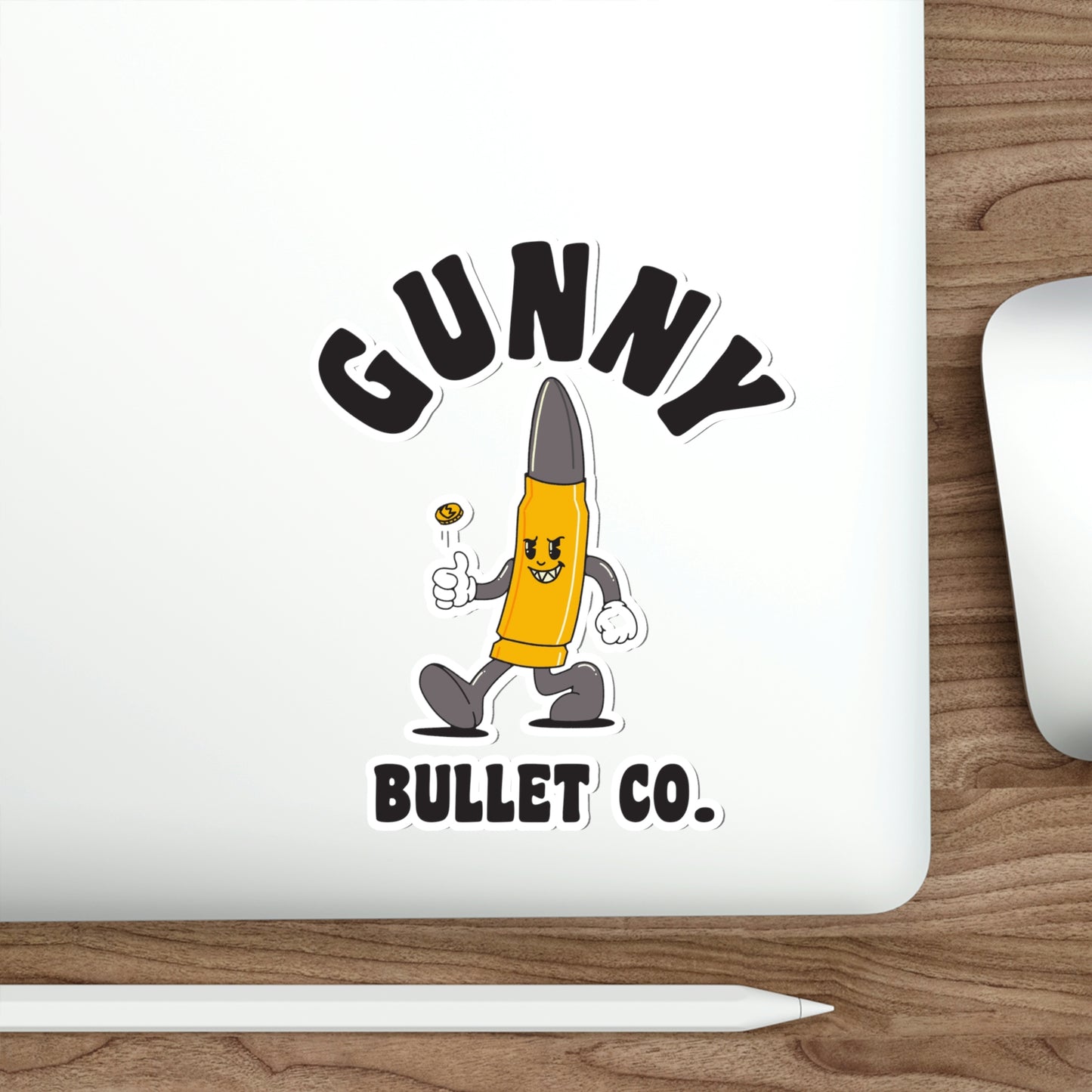 Die-Cut GUNNY Bullet Co. 1 Sticker