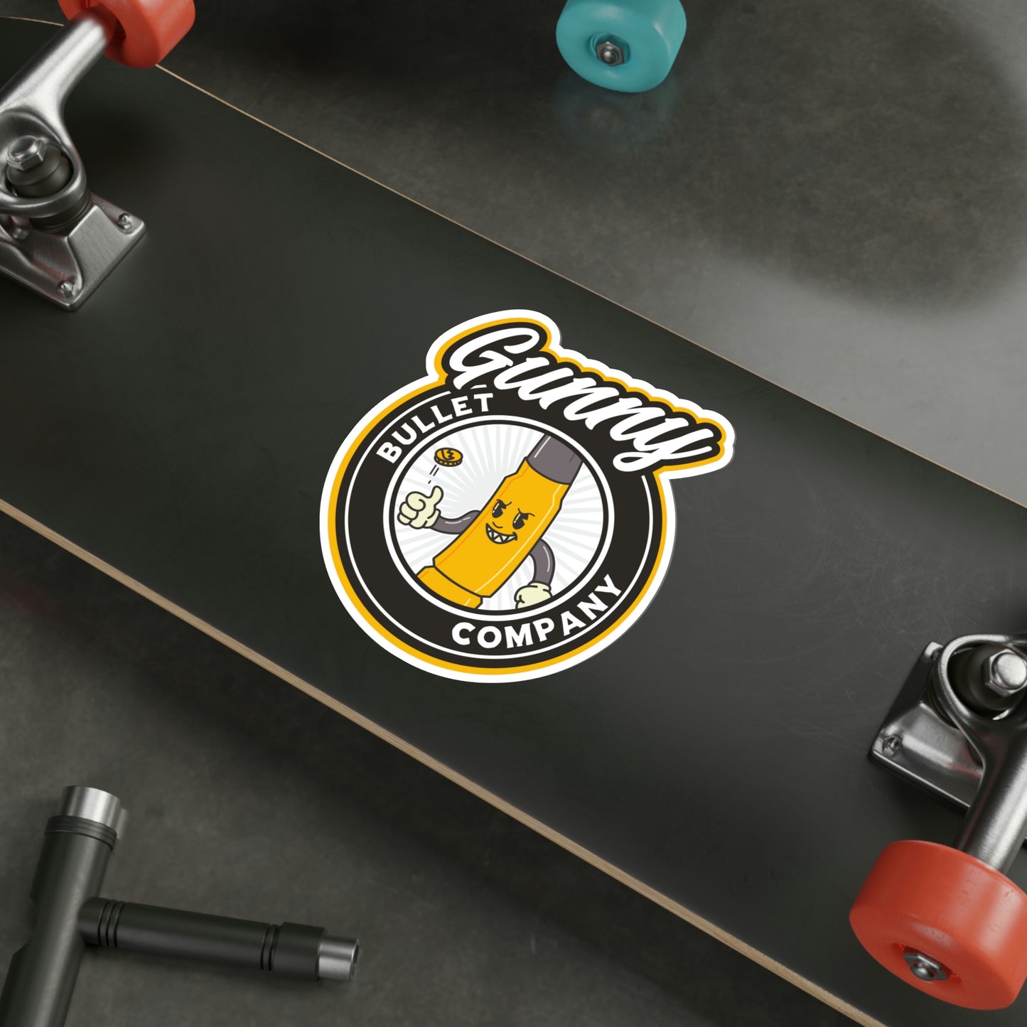 Die-Cut GUNNY Bullet Co. 2 Sticker