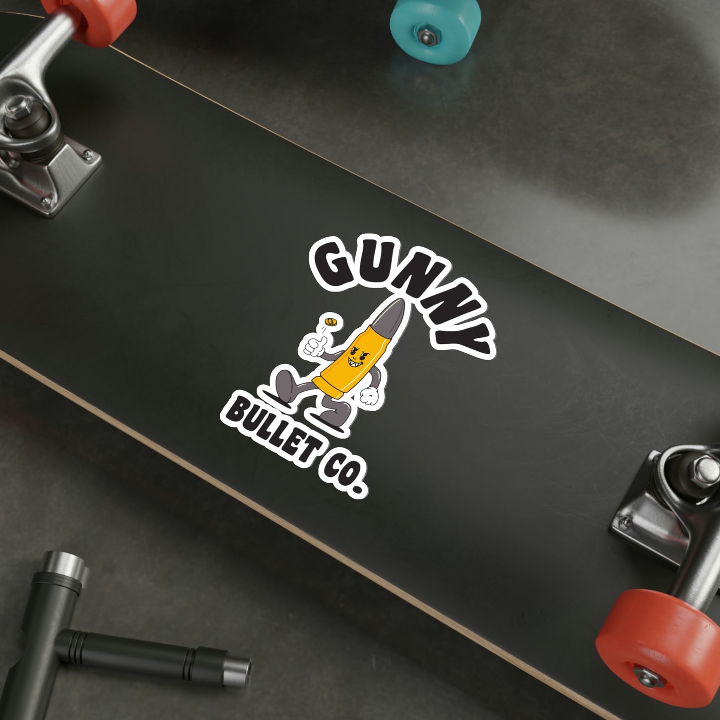 Die-Cut GUNNY Bullet Co. 1 Sticker