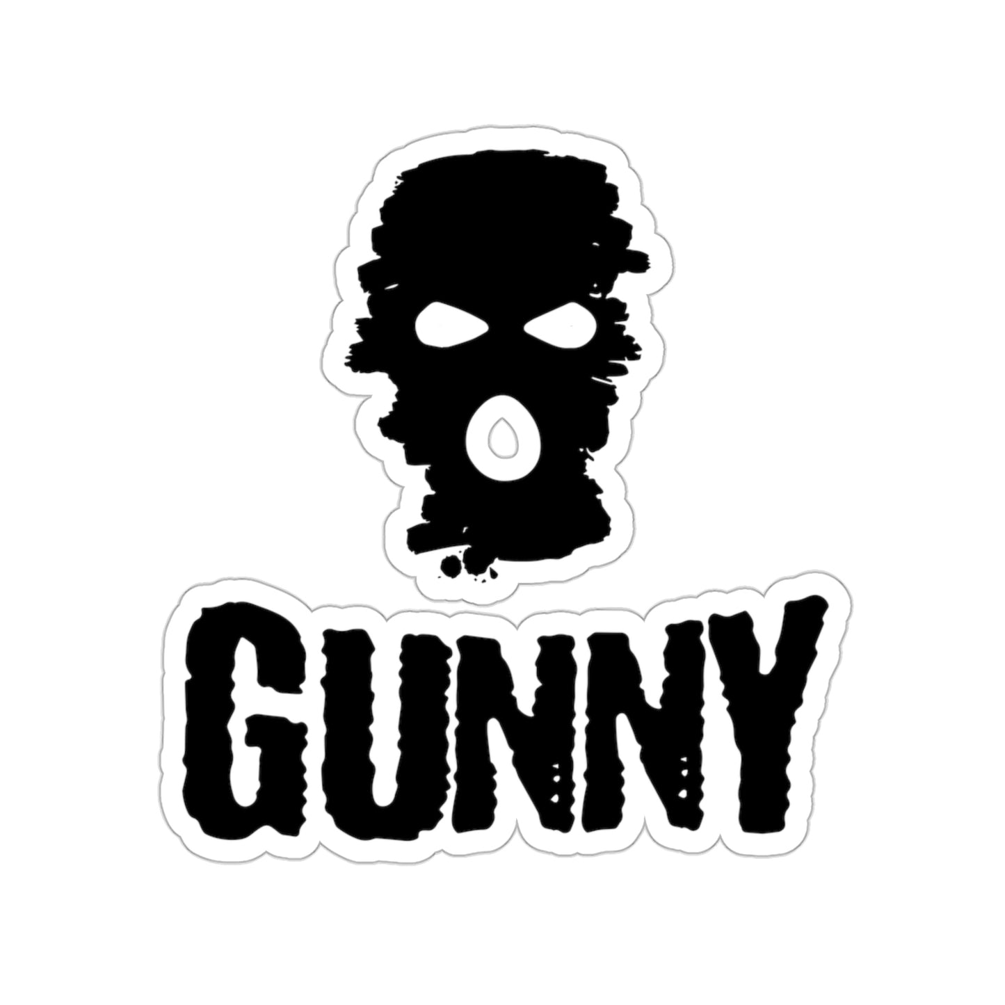 Kiss-Cut GUNNY Ski Sticker