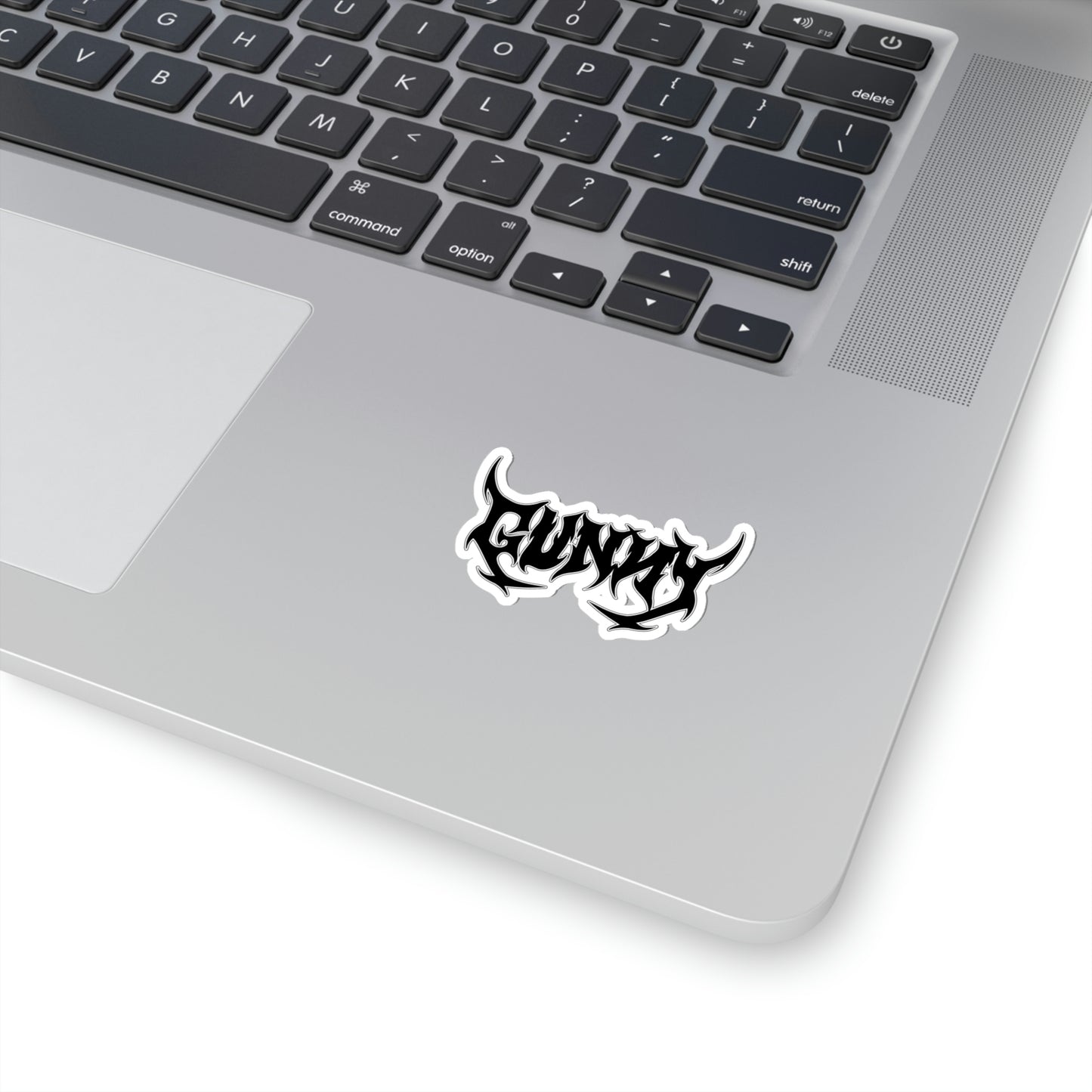 Kiss-Cut GUNNY Metal Sticker