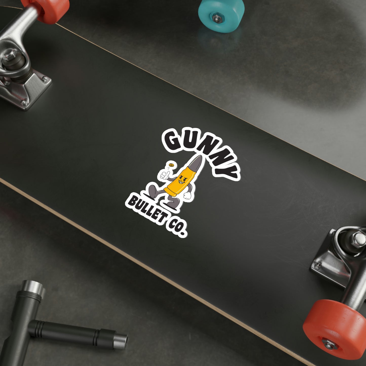 Die-Cut GUNNY Bullet Co. 1 Sticker