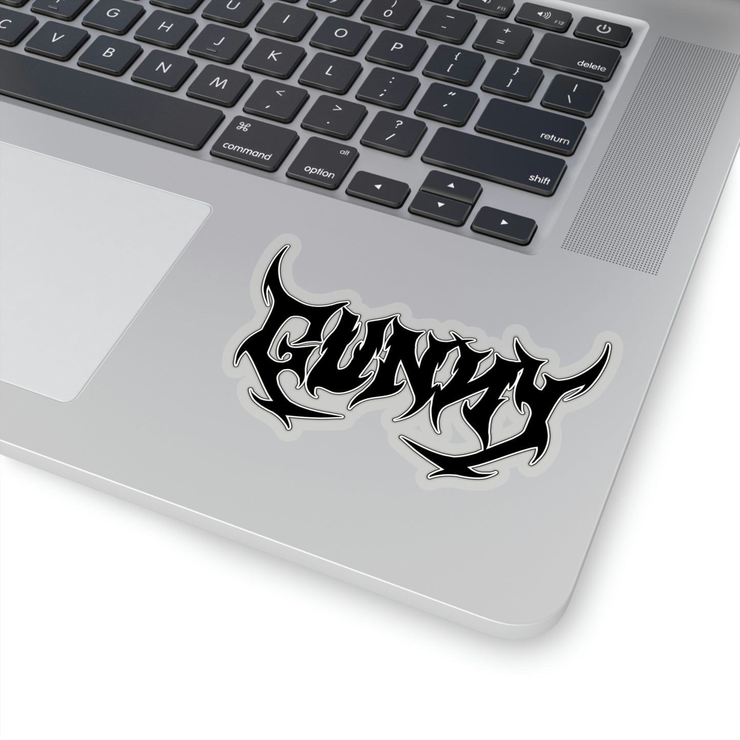 Kiss-Cut GUNNY Metal Sticker