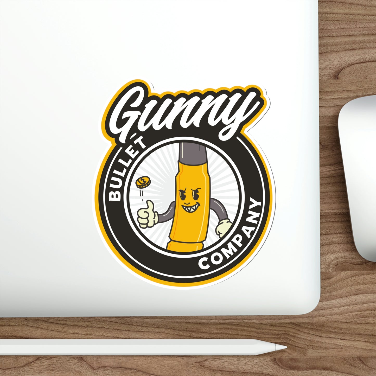 Die-Cut GUNNY Bullet Co. 2 Sticker
