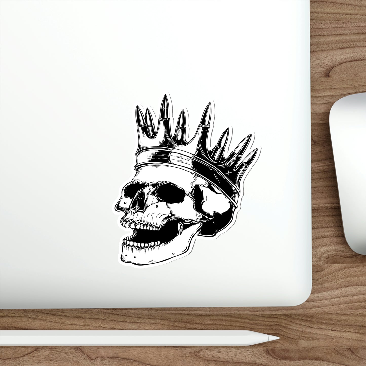 Die-Cut Fallen King Sticker