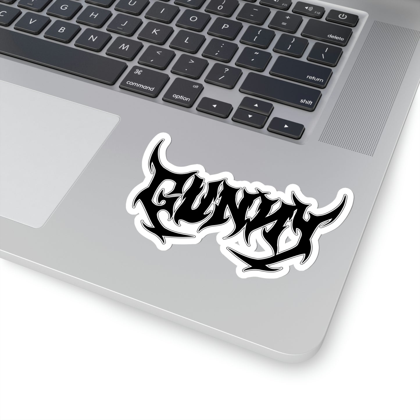 Kiss-Cut GUNNY Metal Sticker