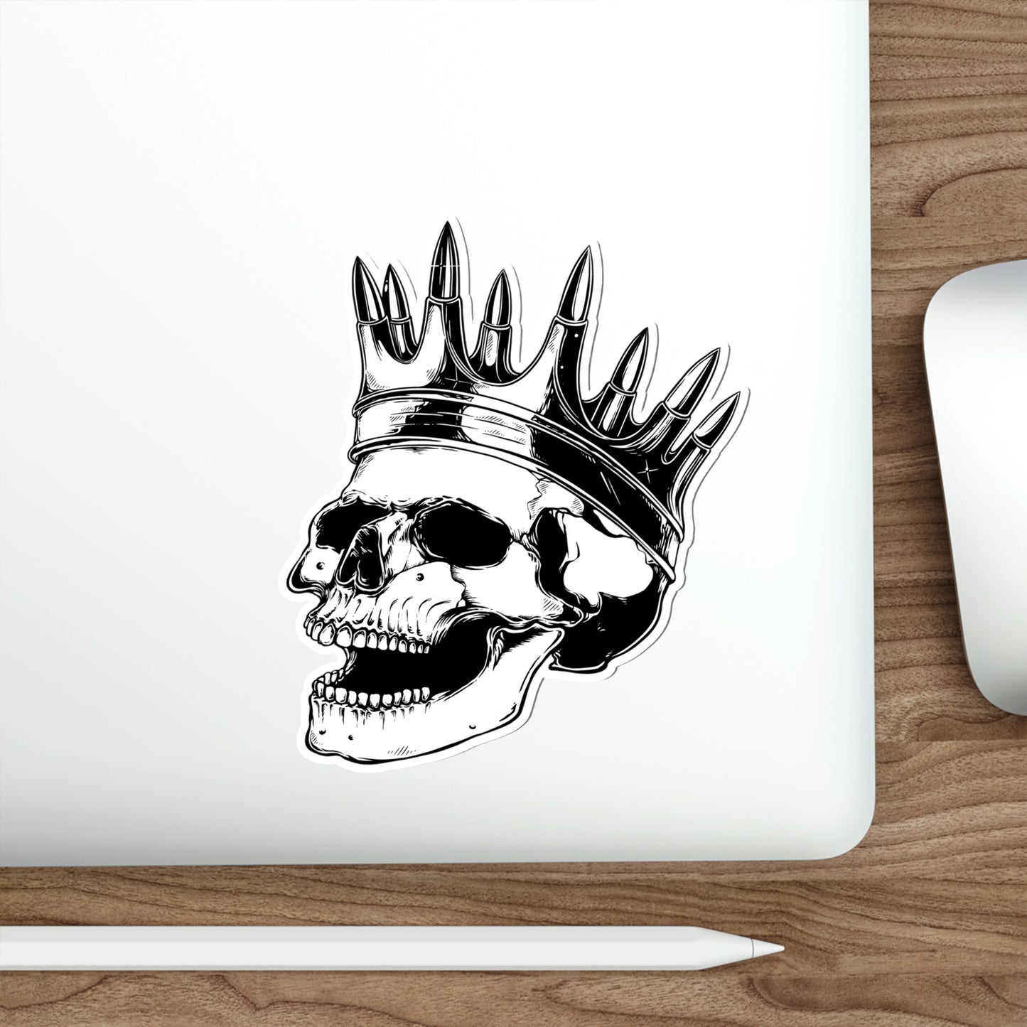Die-Cut Fallen King Sticker