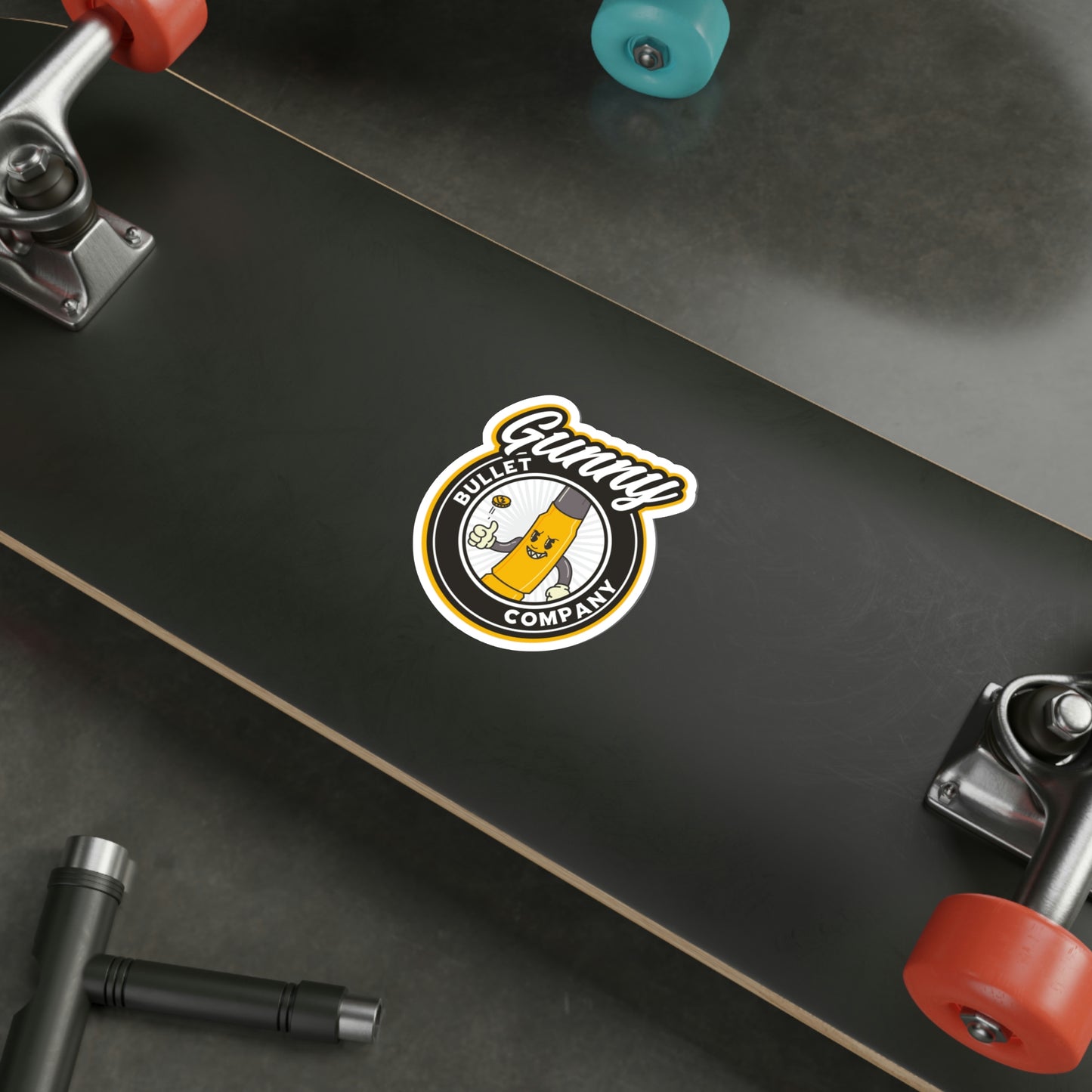 Die-Cut GUNNY Bullet Co. 2 Sticker