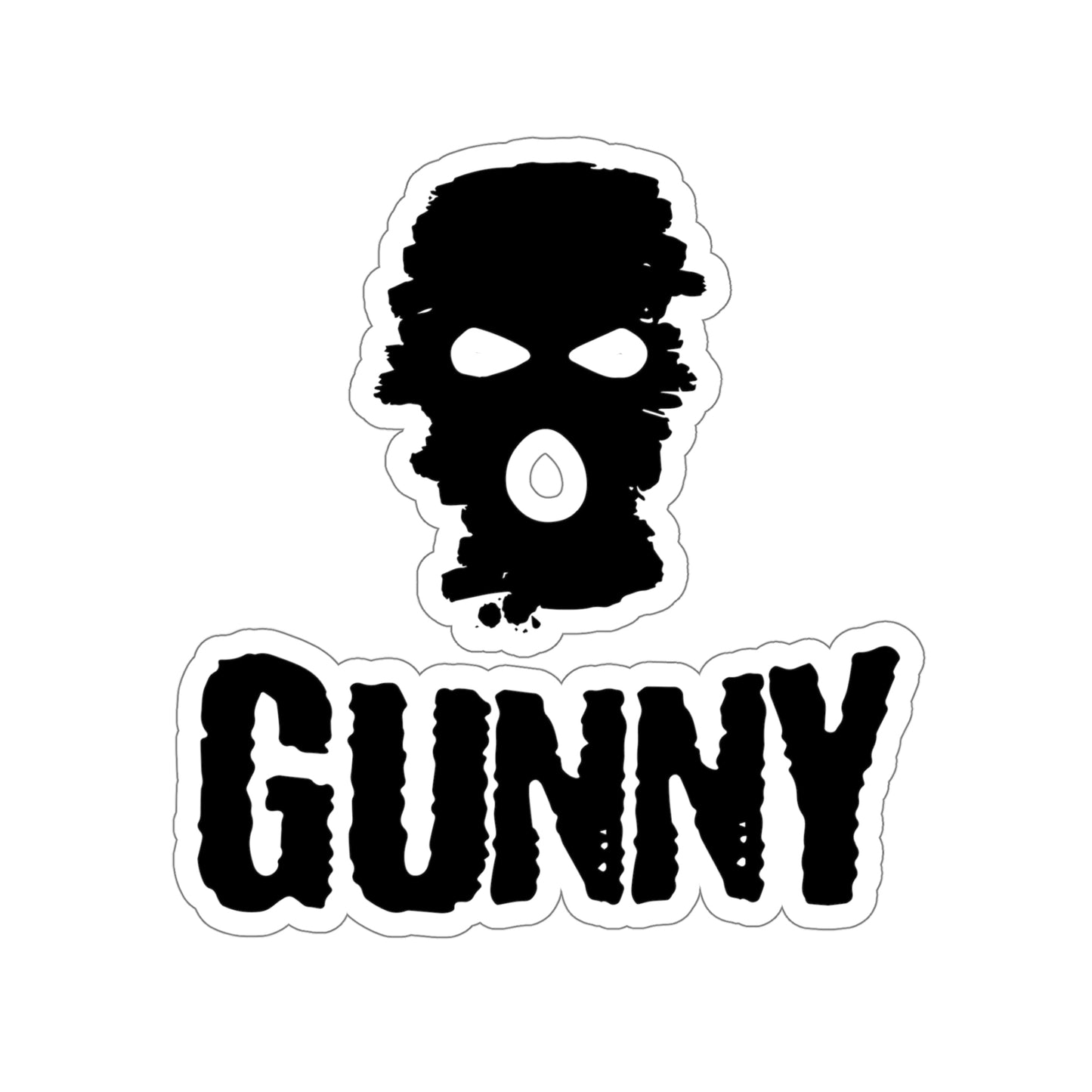 Kiss-Cut GUNNY Ski Sticker