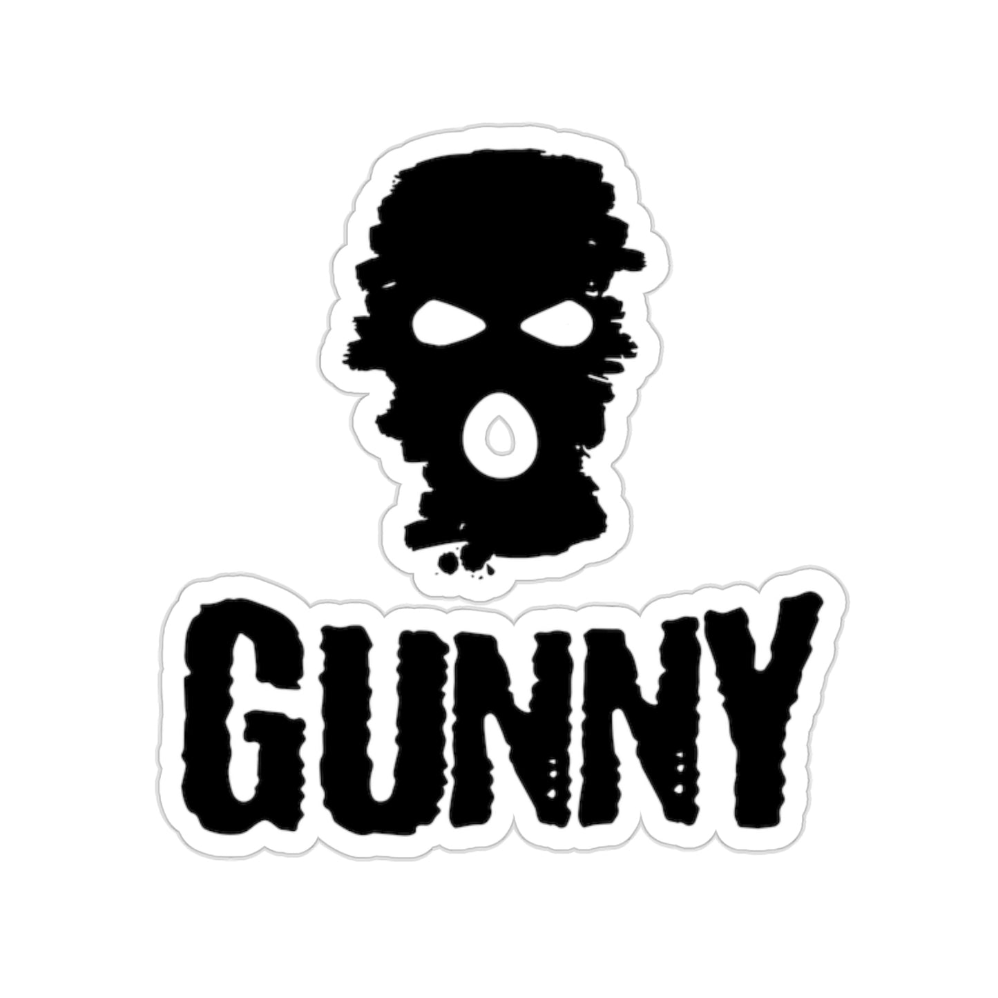 Kiss-Cut GUNNY Ski Sticker