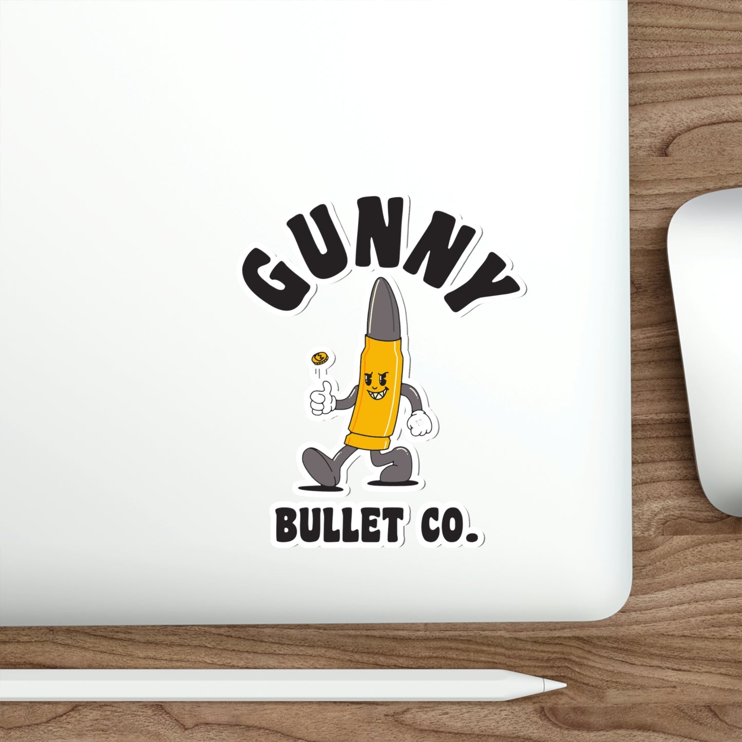 Die-Cut GUNNY Bullet Co. 1 Sticker