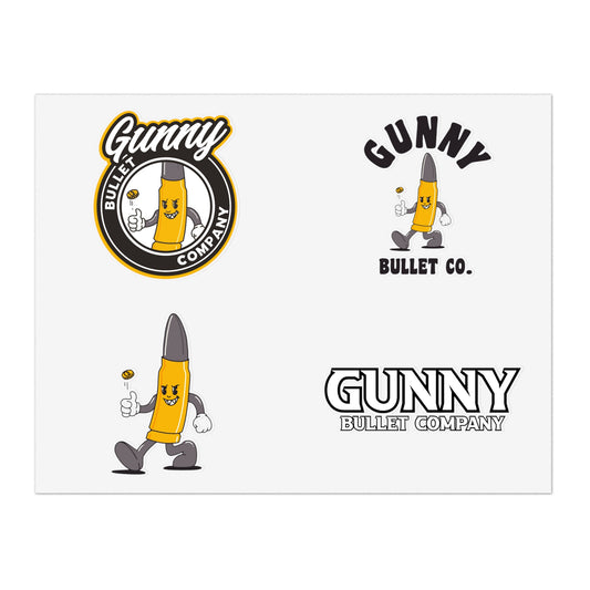 GUNNY Bullet Co. Sticker Sheet