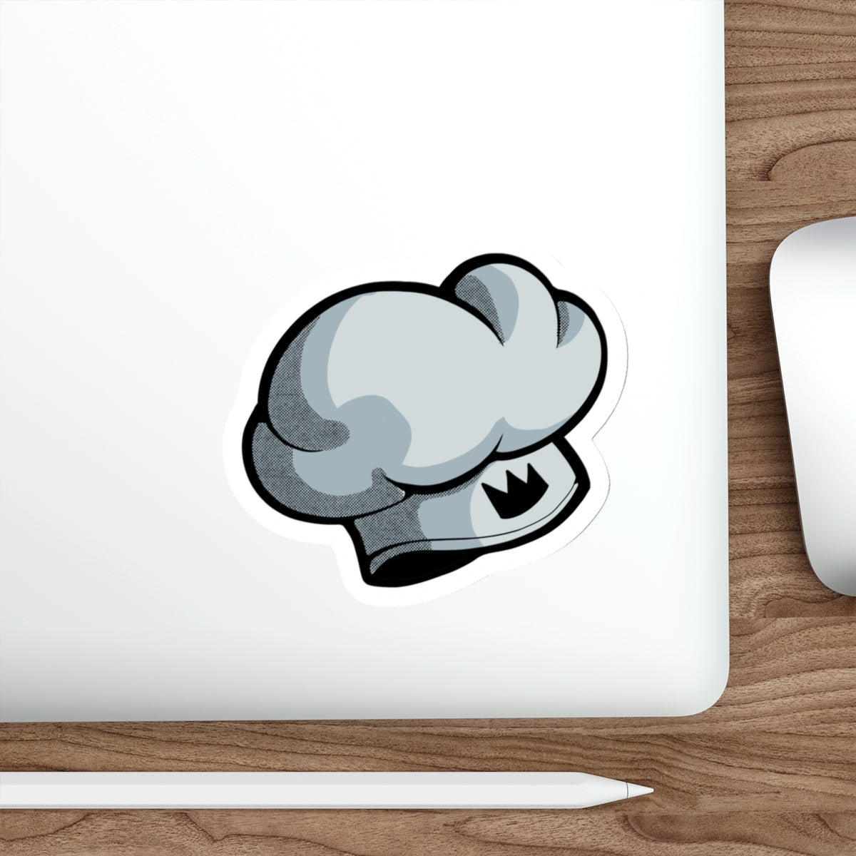 GUNNY Chef Hat Die-Cut Sticker