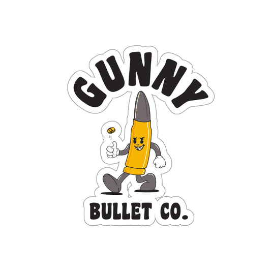 Die-Cut GUNNY Bullet Co. 1 Sticker