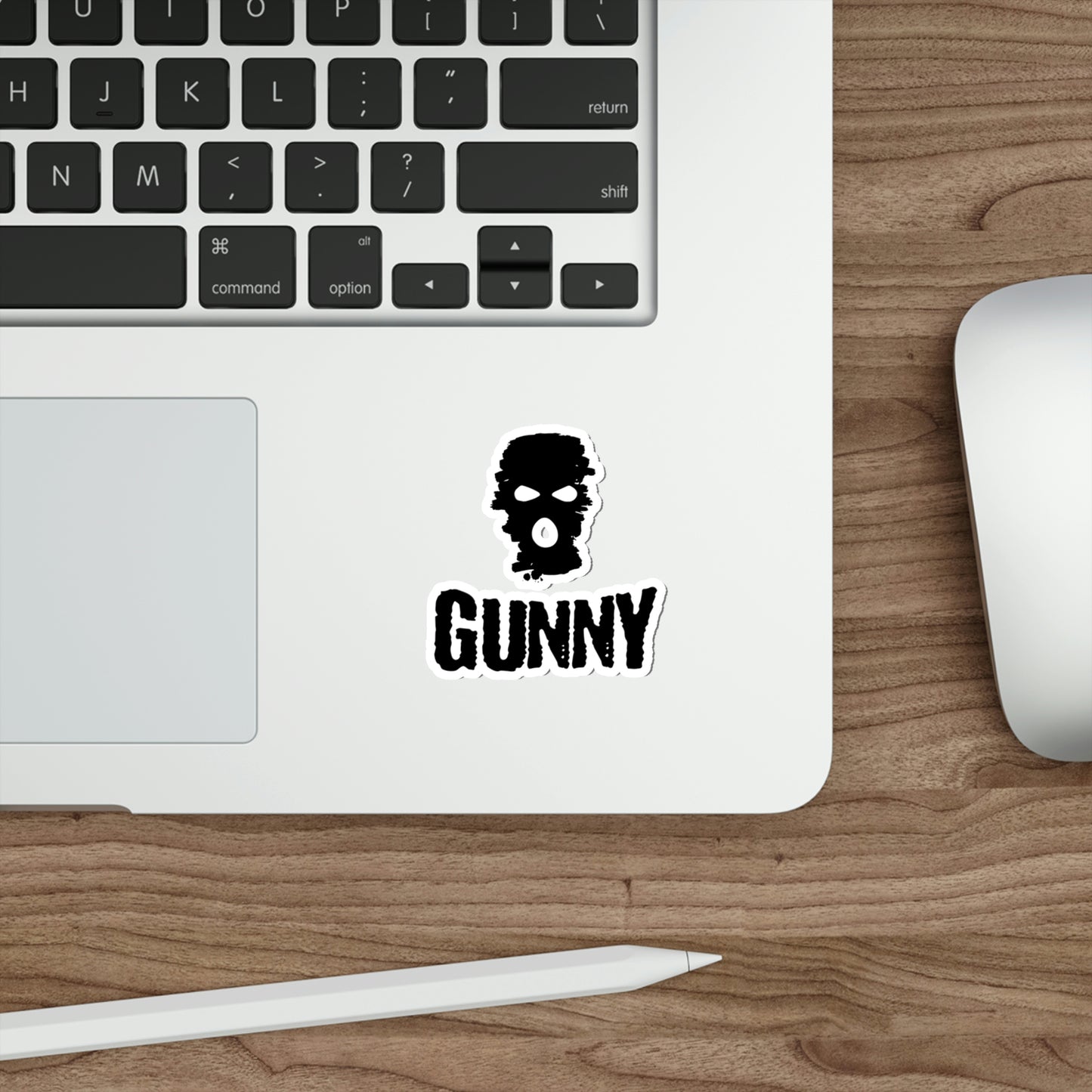 Die-Cut GUNNY Ski Sticker