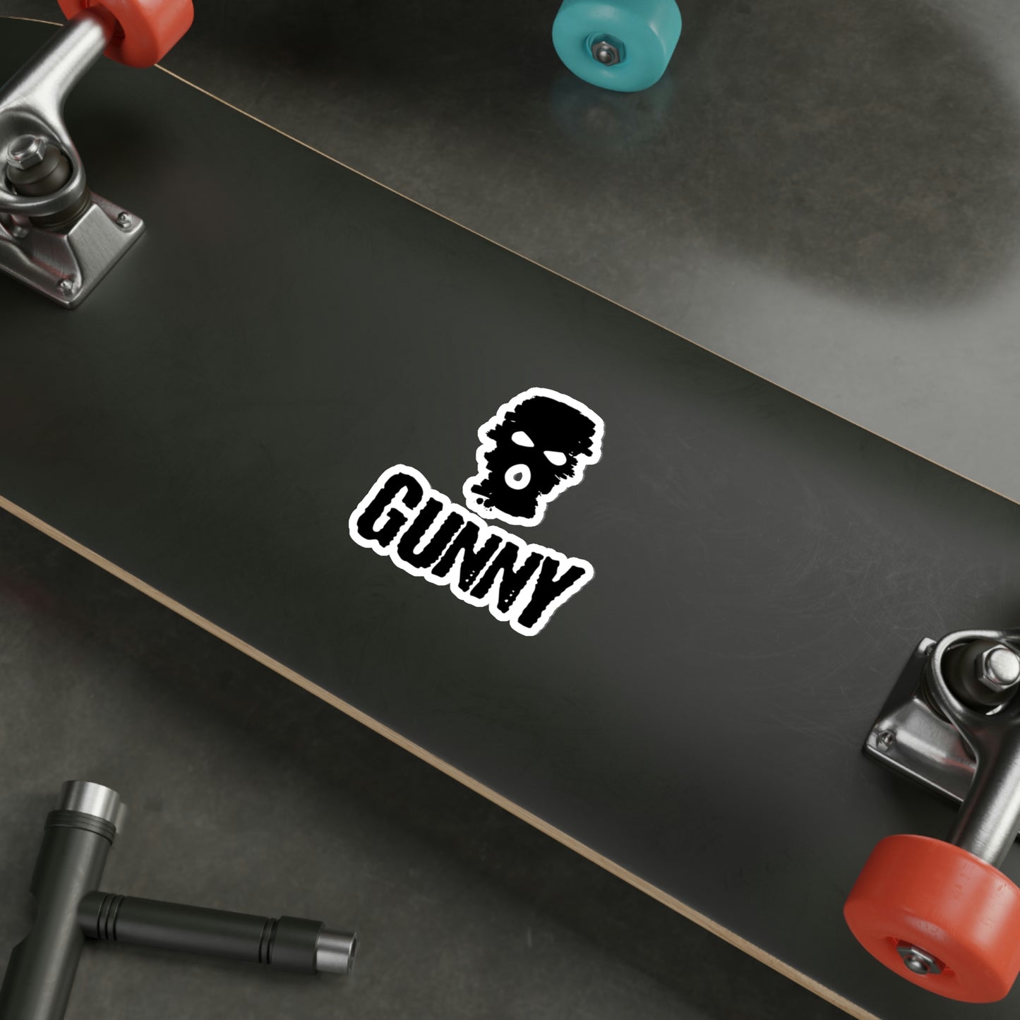 Die-Cut GUNNY Ski Sticker