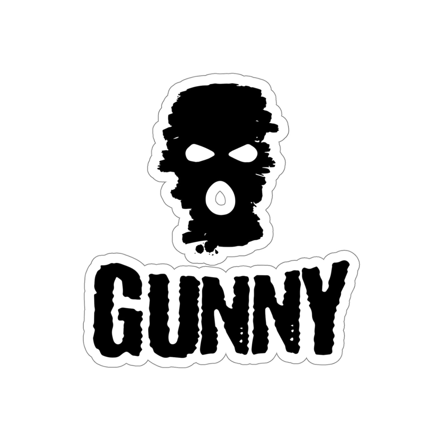 Die-Cut GUNNY Ski Sticker