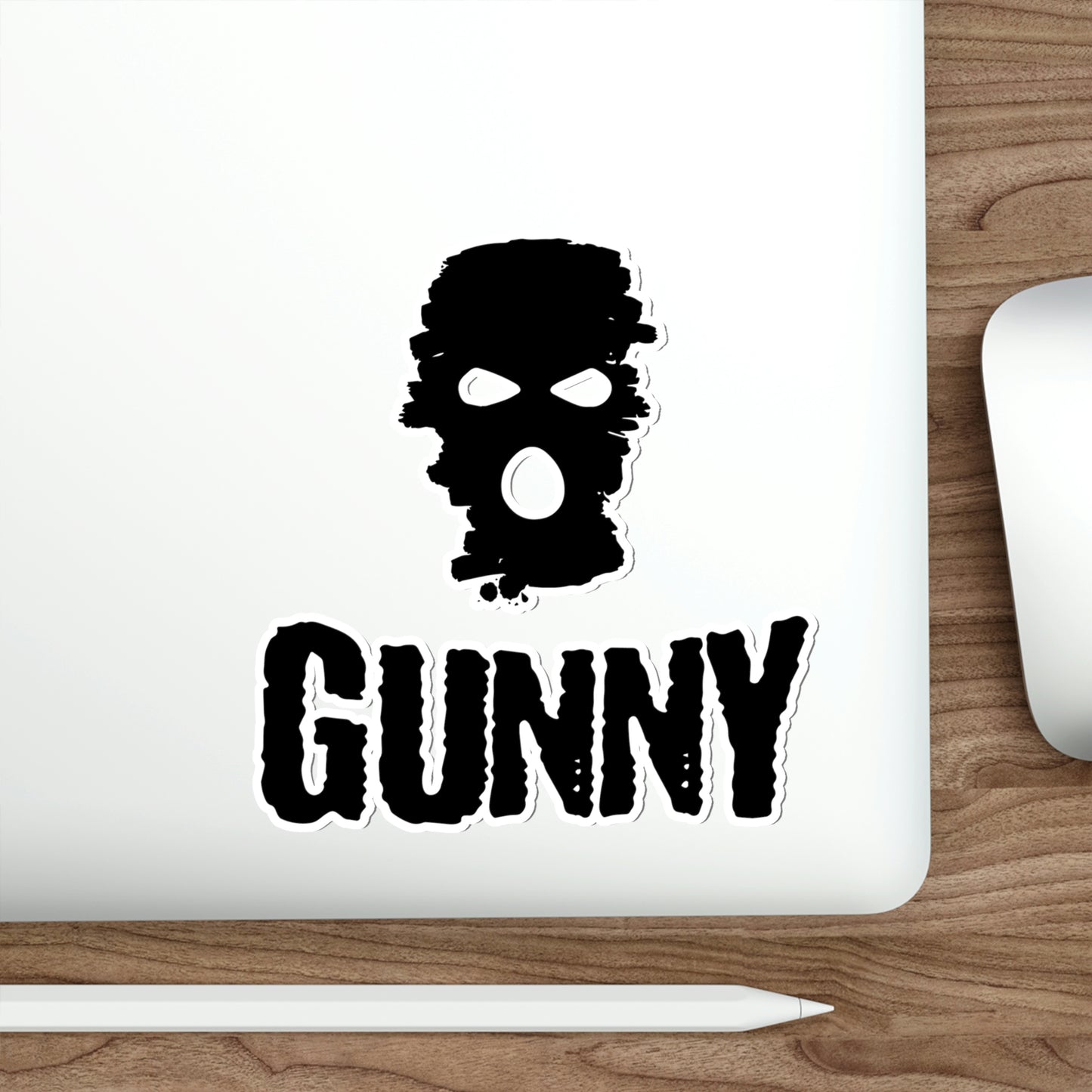 Die-Cut GUNNY Ski Sticker