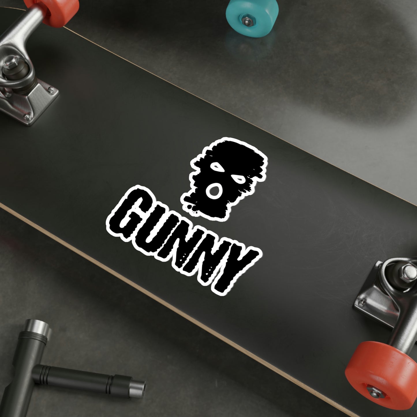 Die-Cut GUNNY Ski Sticker