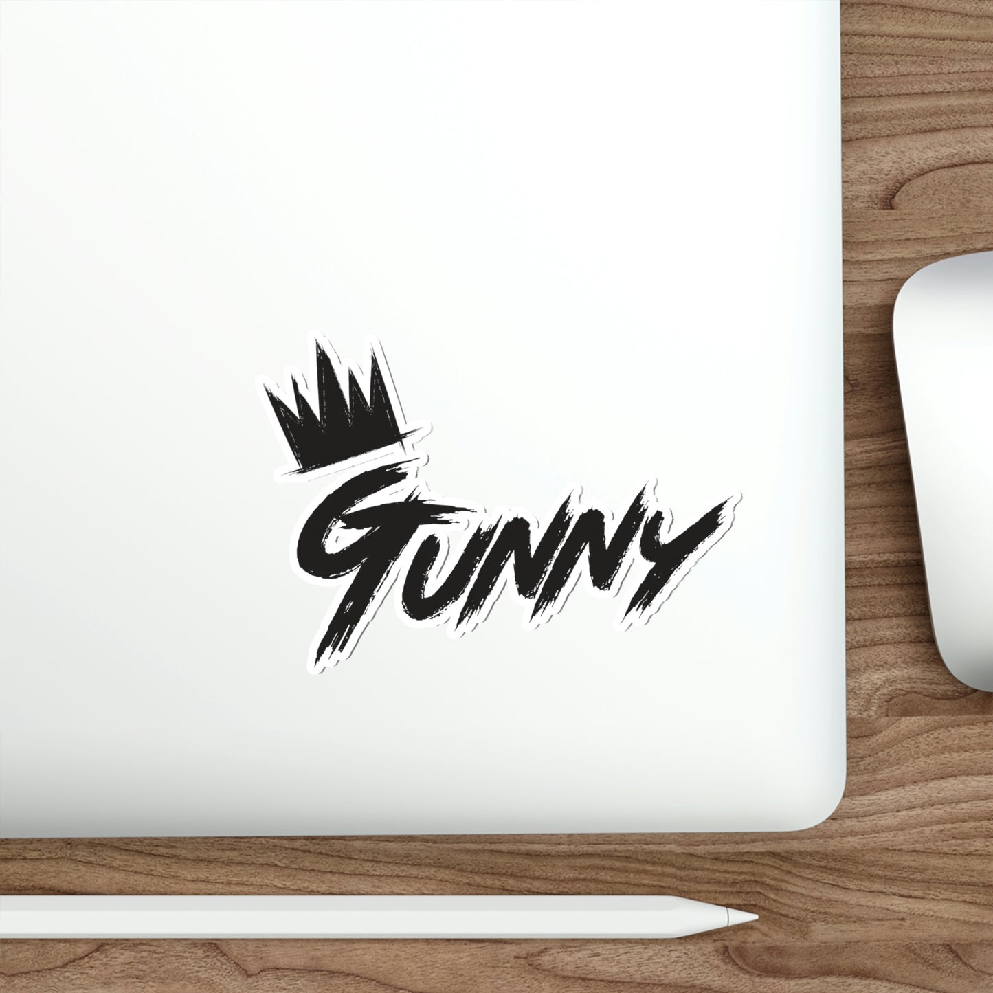 Die-Cut GUNNY Tagged Sticker