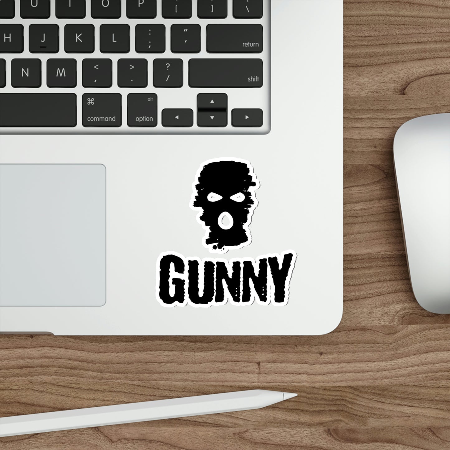 Die-Cut GUNNY Ski Sticker