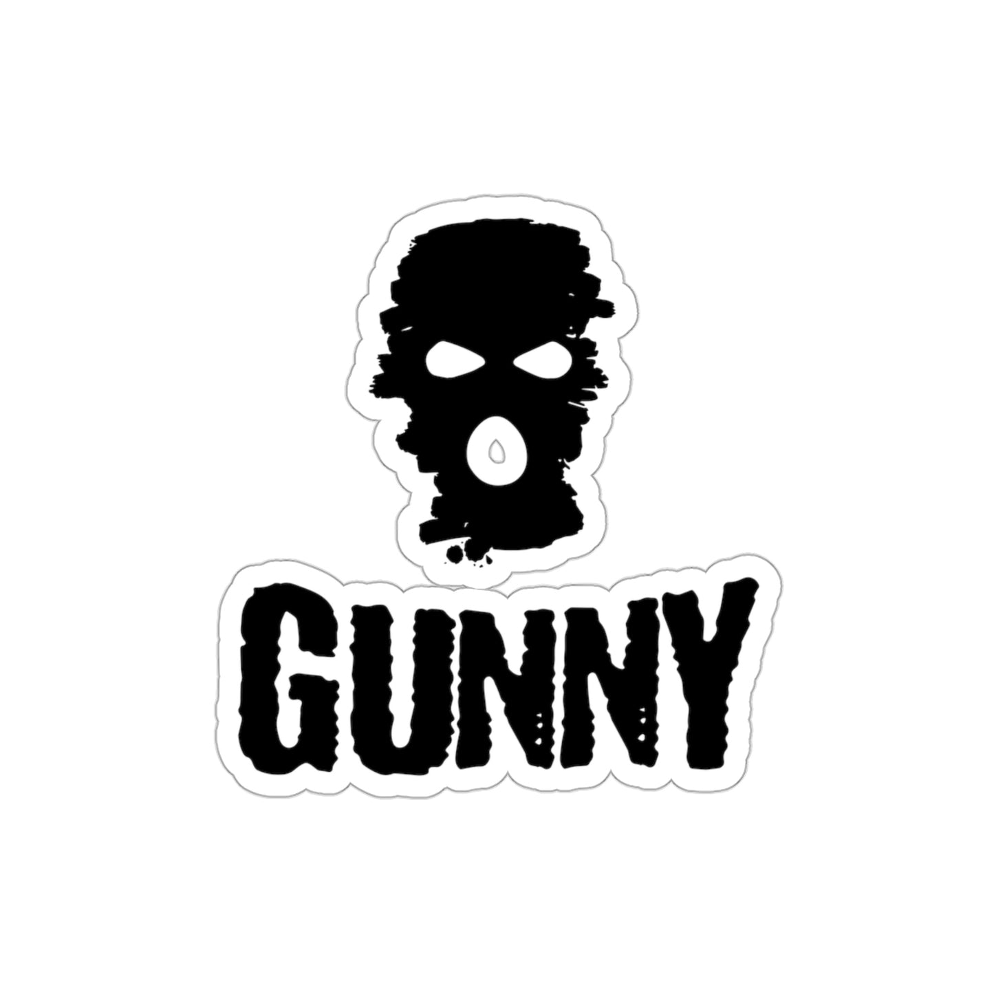 Die-Cut GUNNY Ski Sticker