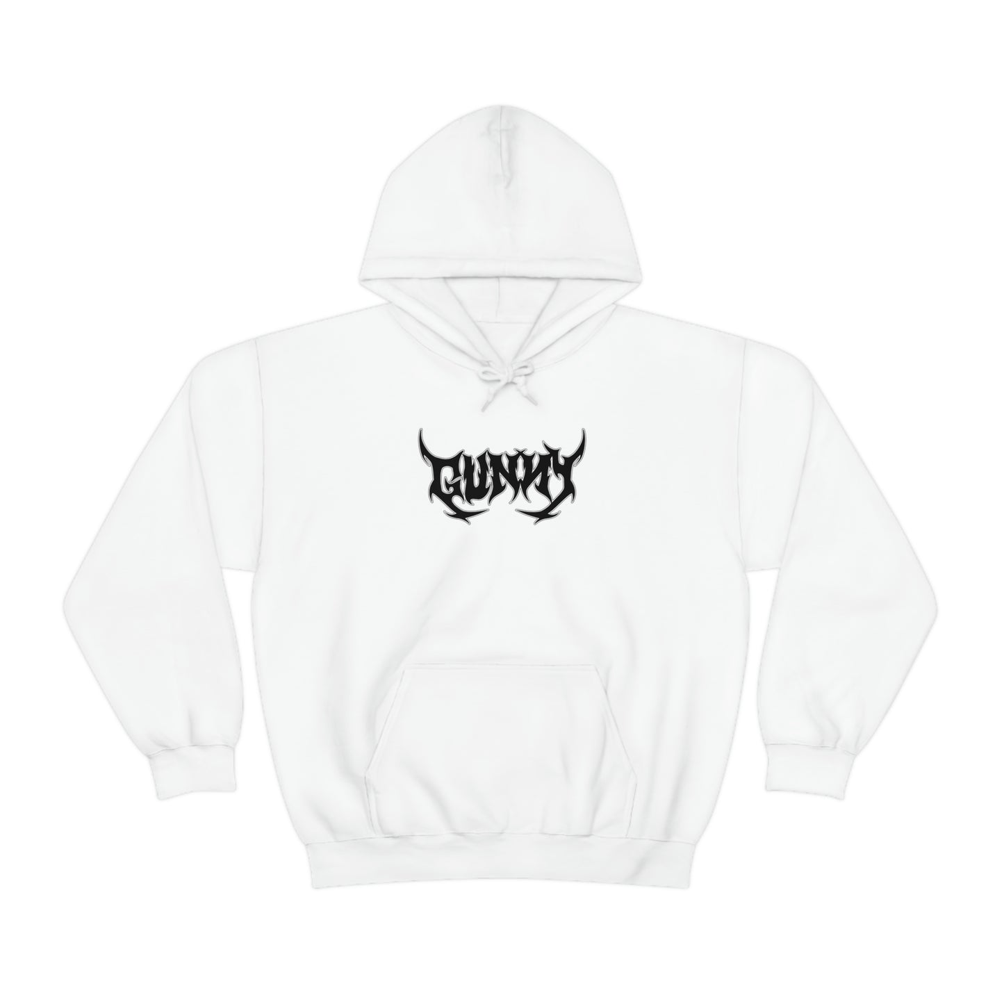 GUNNY Metal Hoodie - White/Gray