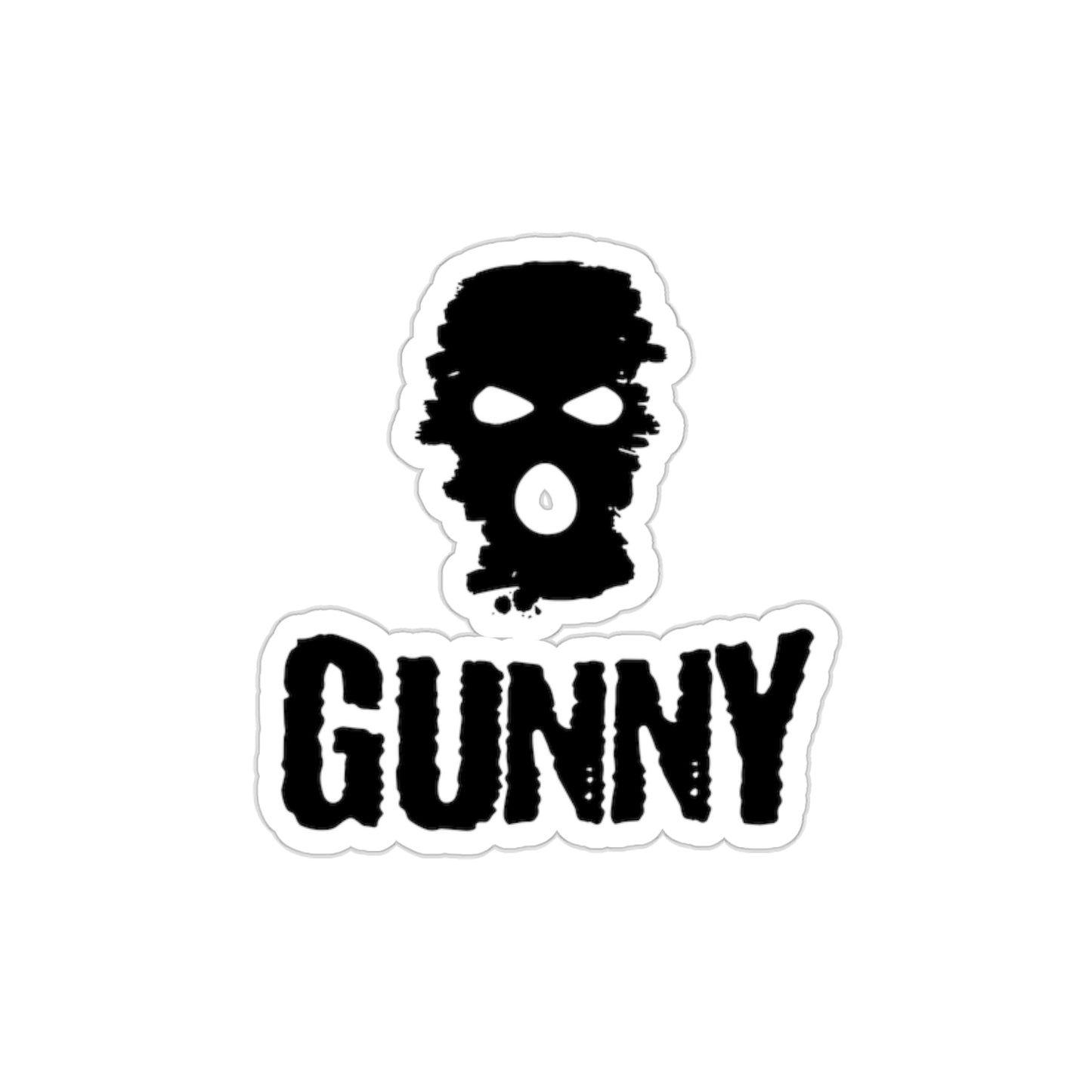 Die-Cut GUNNY Ski Sticker