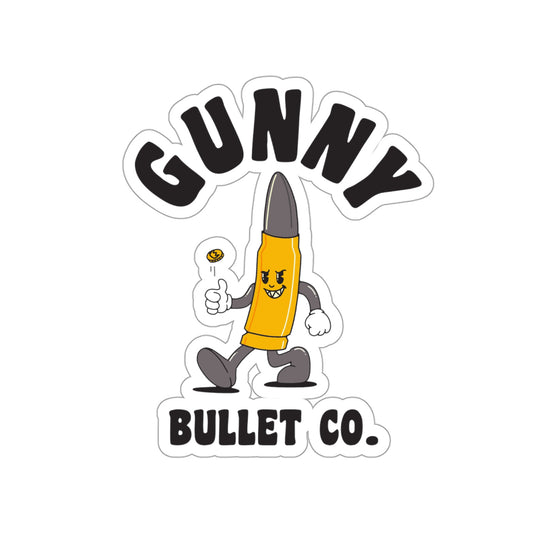 Kiss-Cut GUNNY Bullet Co. 1 Sticker