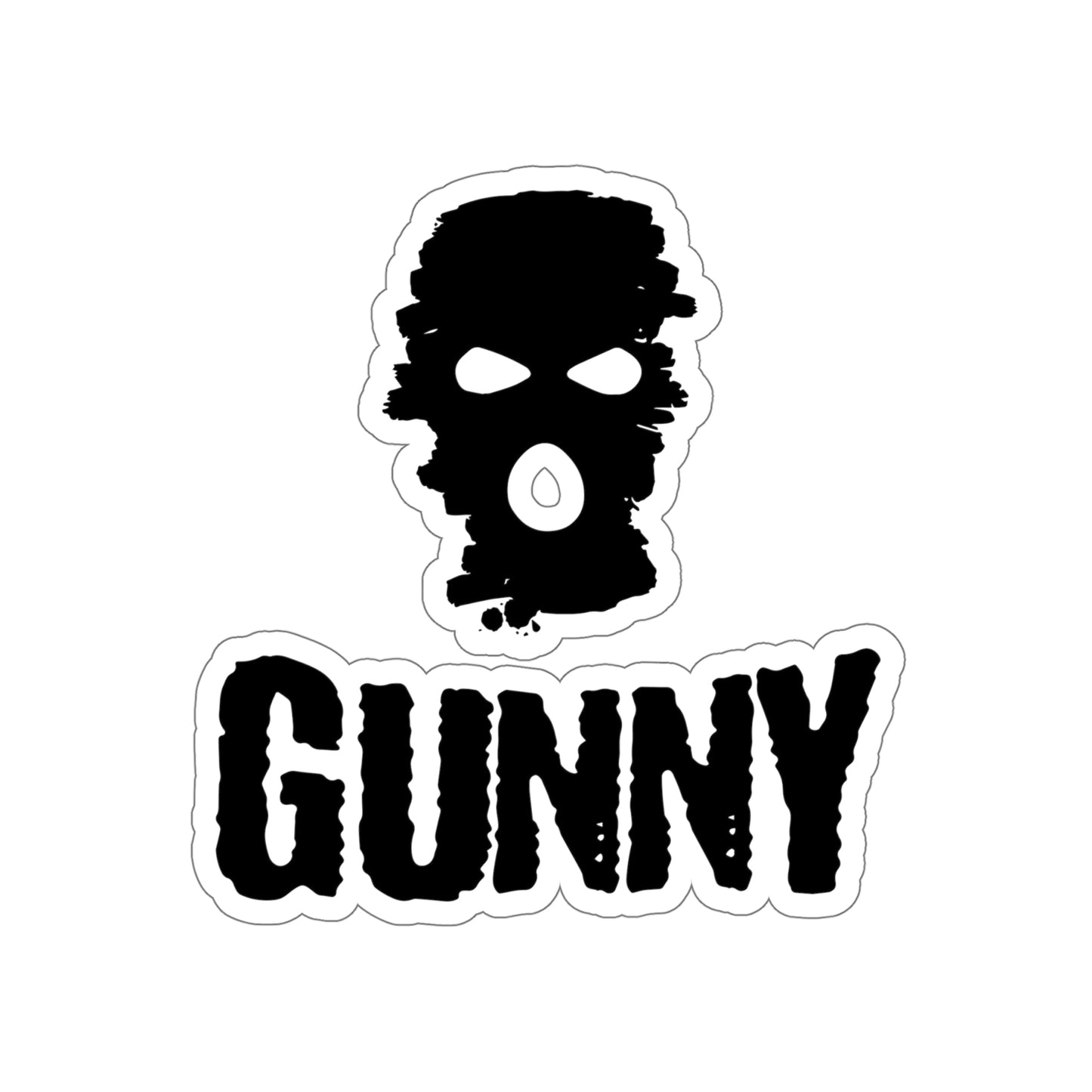 Die-Cut GUNNY Ski Sticker